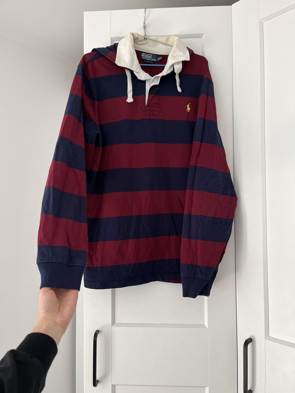 Polo Ralph Lauren vintage rugby shirt striped 90s
