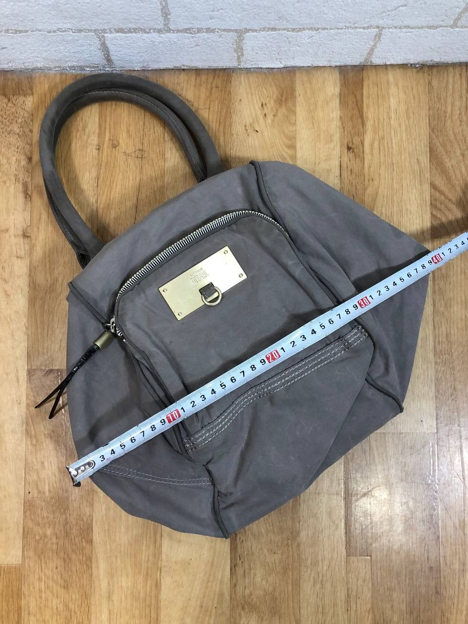 Diesel × Vintage Vintage Diesel Multi Pocket Leather Cargo Bag Avant Garde Size ONE SIZE - 4 Thumbnail