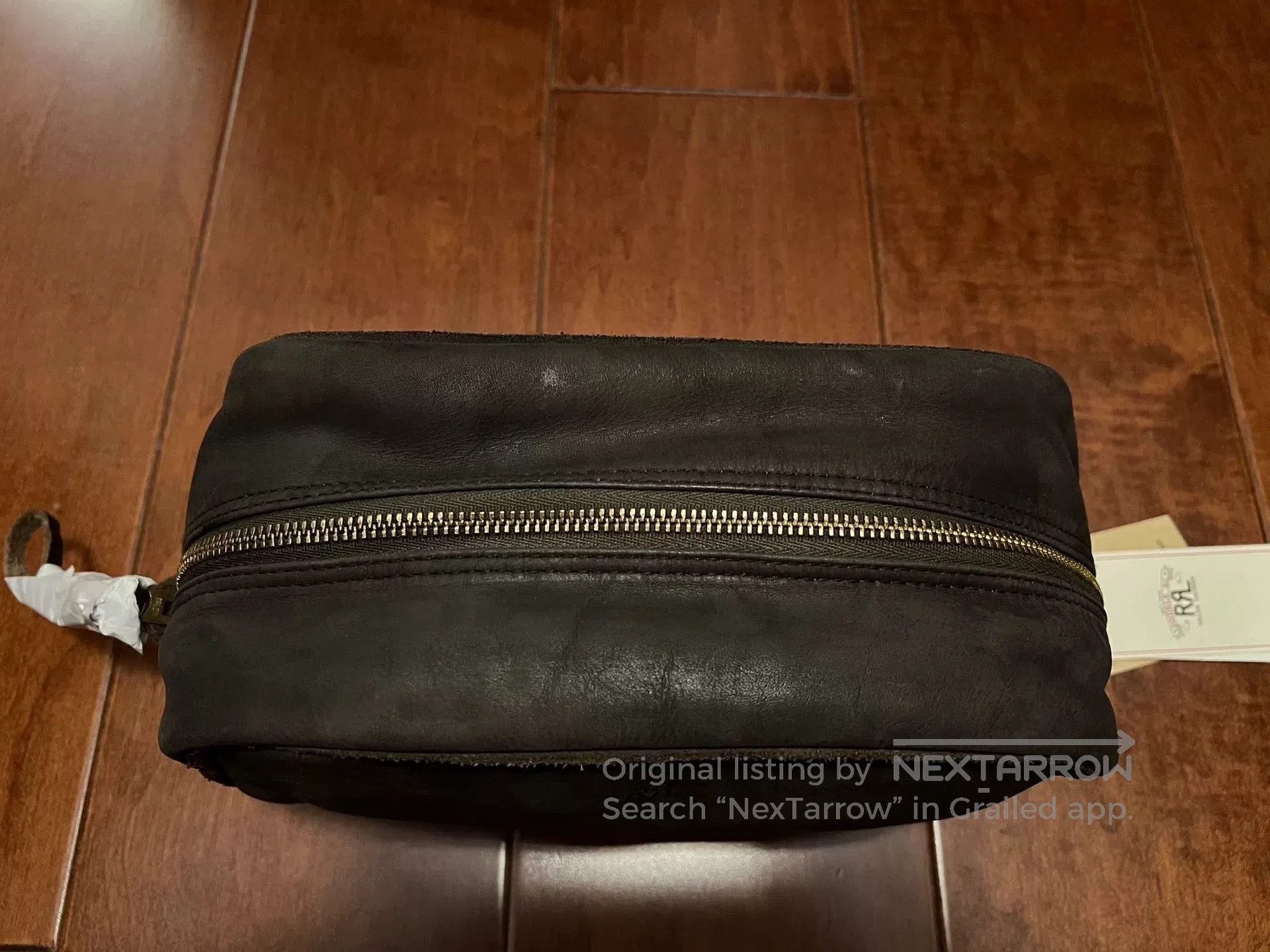 RRL Ralph Lauren RRL Double RL Leather Storage Bag. Size ONE SIZE - 3 Thumbnail