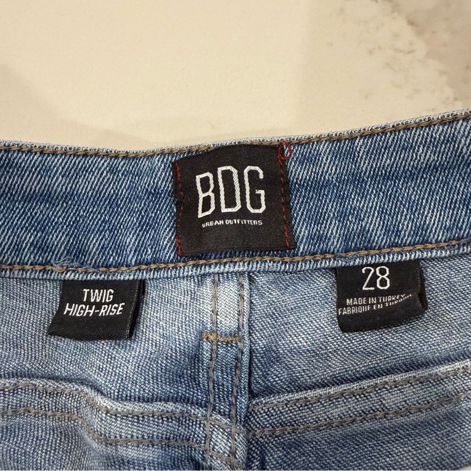 Bdg BDG Urban Outfitters Twig HR Skinny Jeans Seamed Womens 28 Size 28" / US 6 / IT 42 - 10 Thumbnail