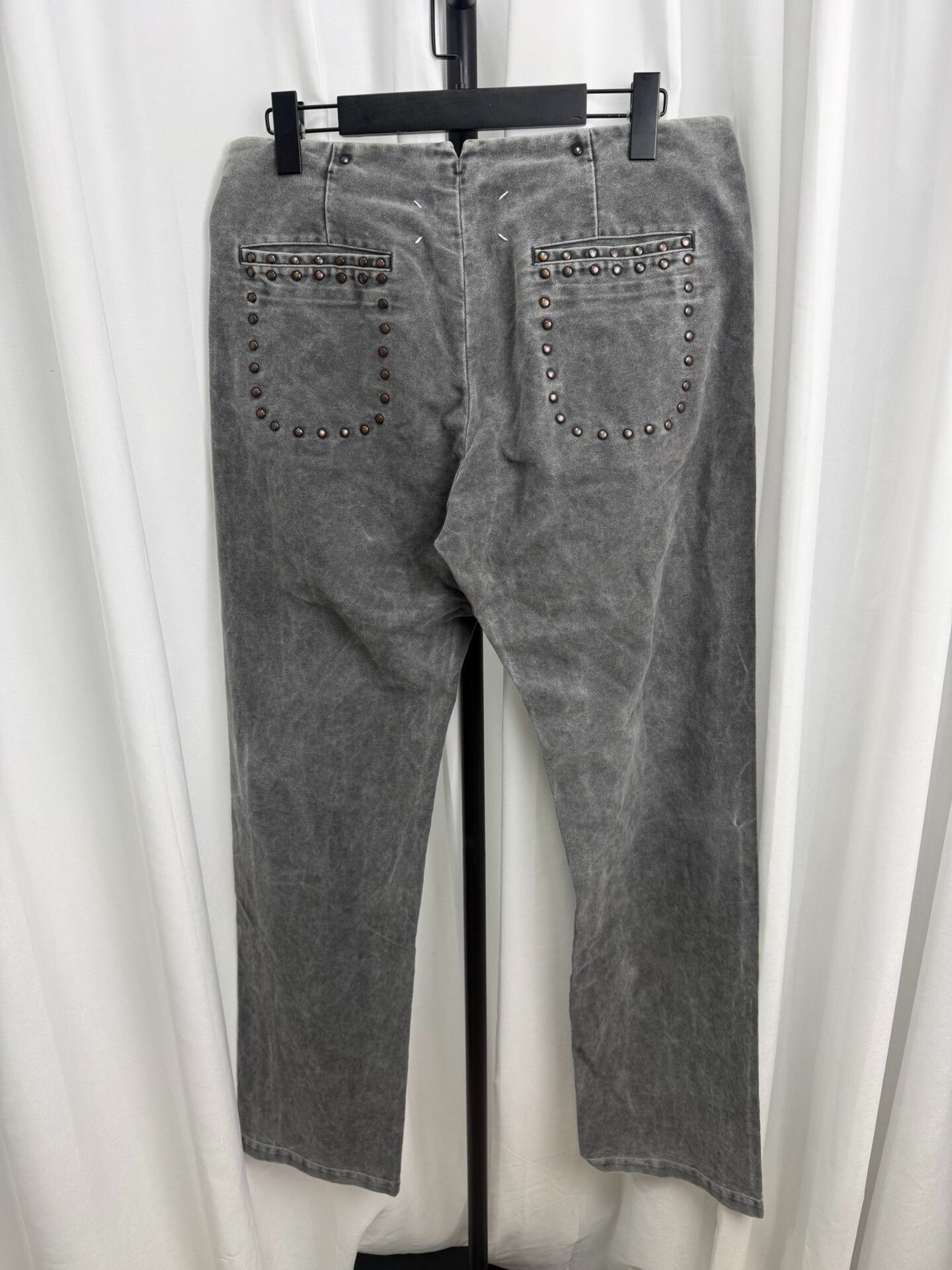 Maison Margiela Maison Margiela 07AW Rivet Moleskin Trousers Size US 31 - 1 Thumbnail