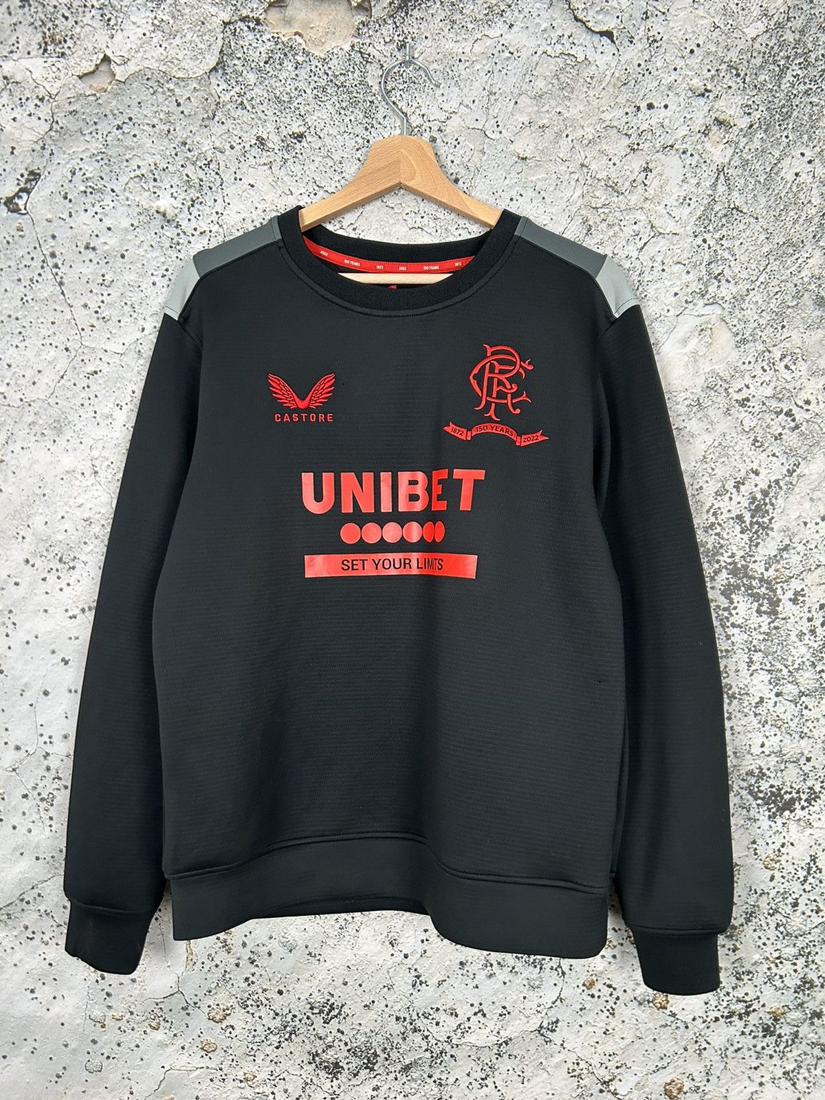 Vintage Glasgow Rangers Castore Soccer Sweatshirt Football Size US M / EU 48-50 / 2 - 1 Thumbnail