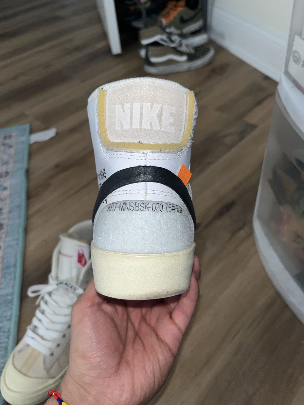 Nike × Off-White Nike OFF WHITE Blazer Mid “THE TEN” Size US 8 / EU 41 - 14 Thumbnail