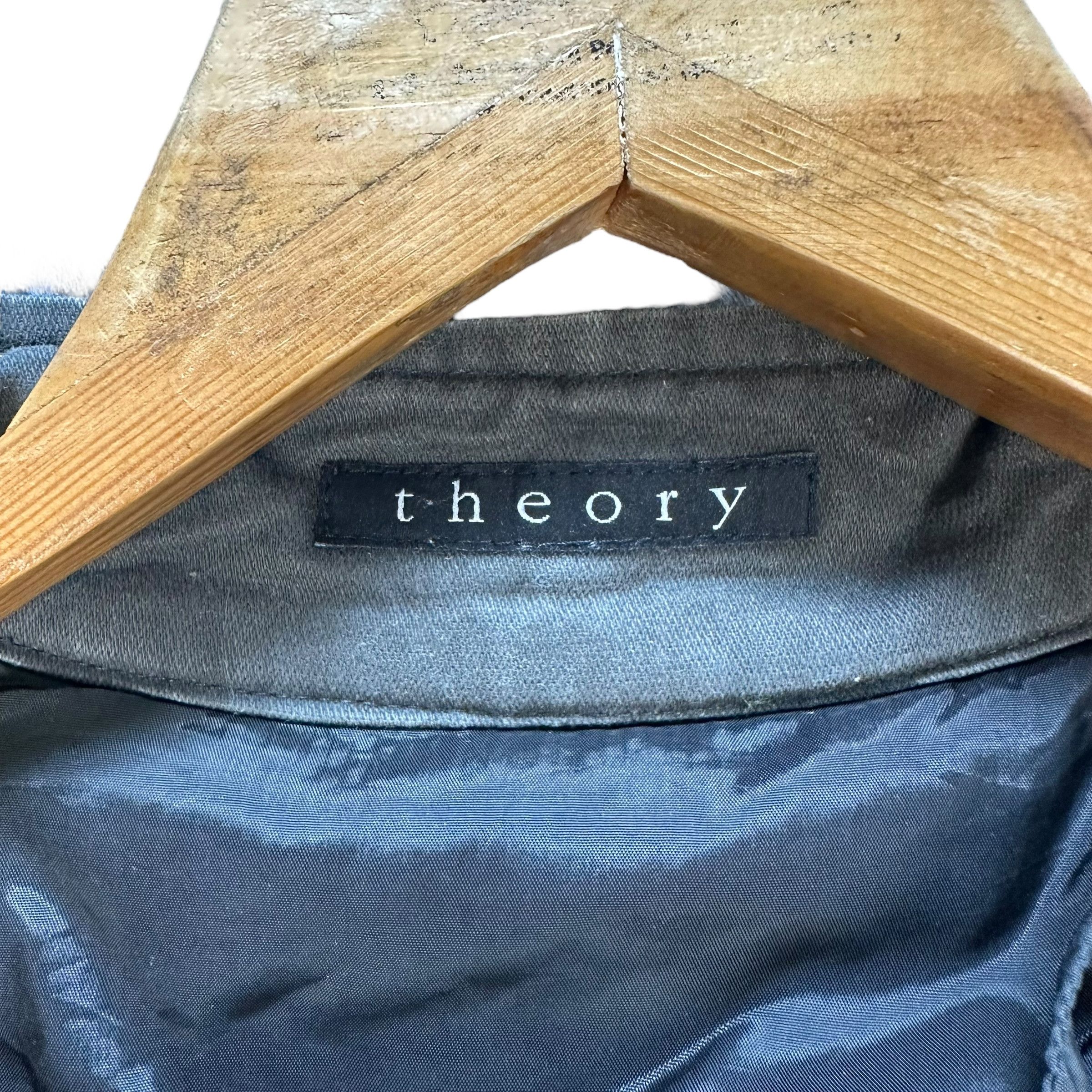 Theory THEORY Button Zipper Wool Jacket #A47-1094 Size XS / US 0-2 / IT 36-38 - 8 Thumbnail
