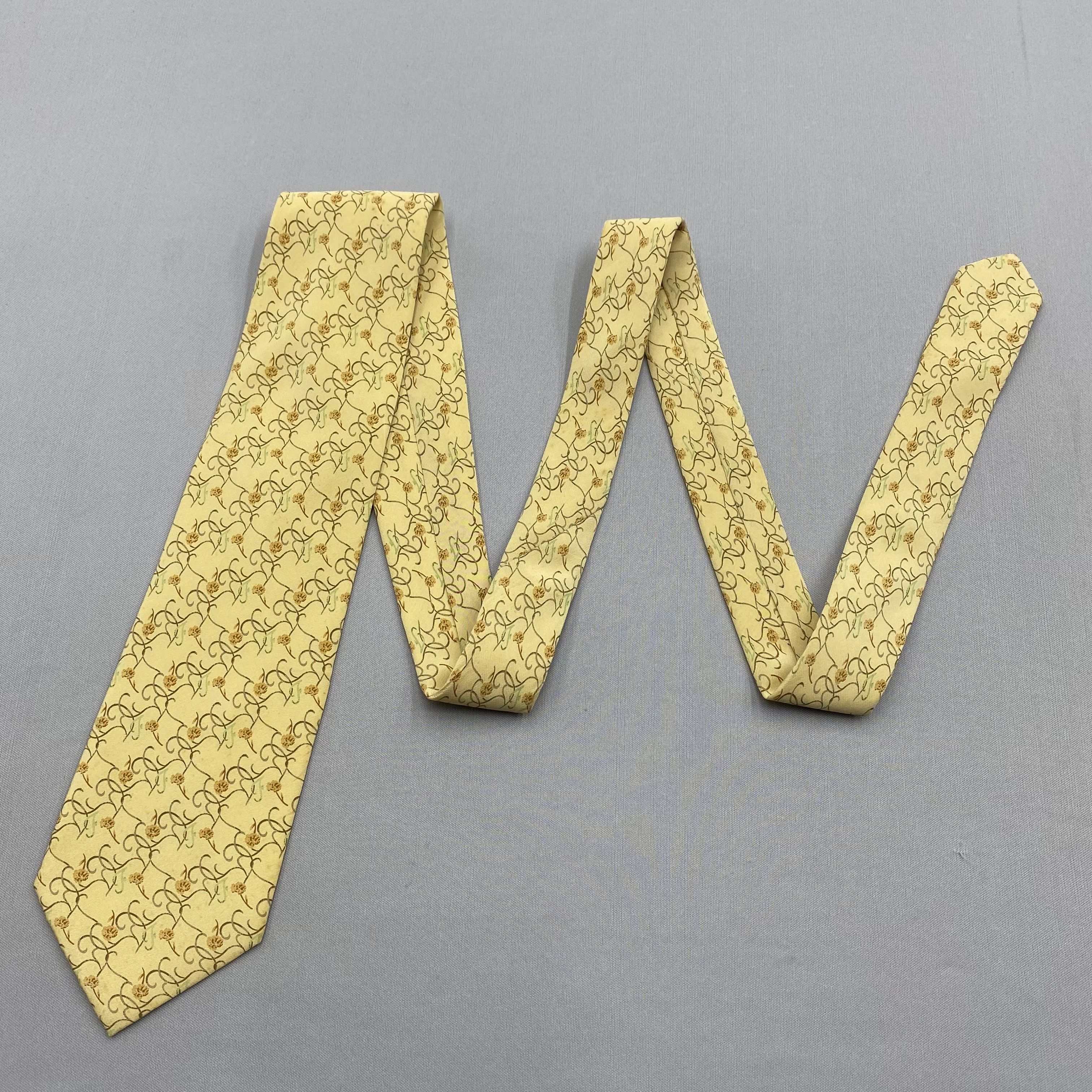 Japanese Brand Vintage Pierre Balmain SILK Necktie Cravate Pure Silk Size ONE SIZE - 5 Thumbnail