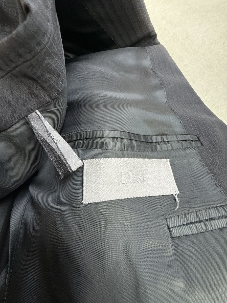 Dior SS07 Dior Homme subtle pinstripe suit 48 Size 38R - 20 Thumbnail