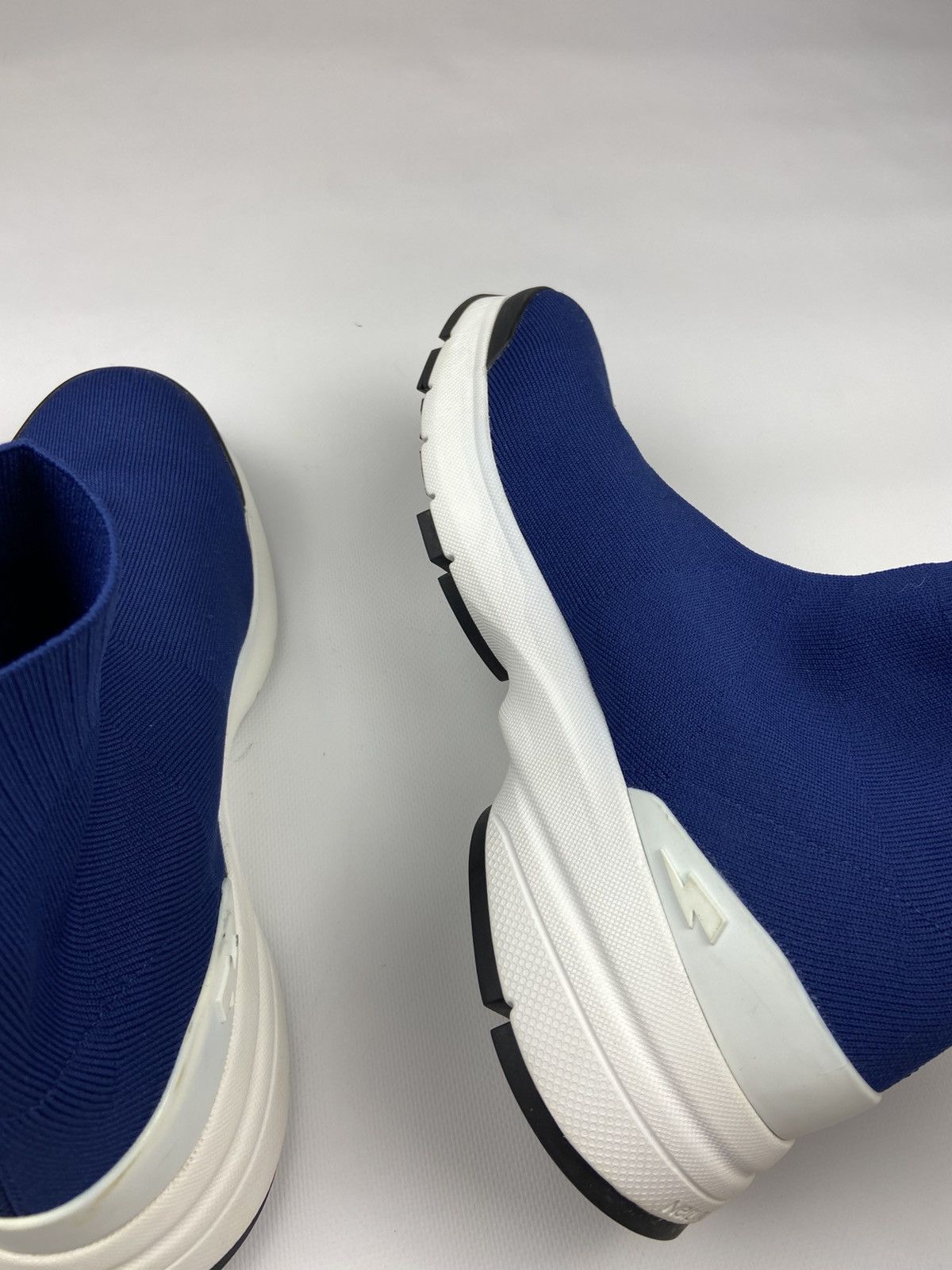 Neil Barrett NEIL BARRETT CONTRASTING SOLE BOLT SOCK SNEAKERS SZ 45 Size US 12 / EU 45 - 16 Thumbnail