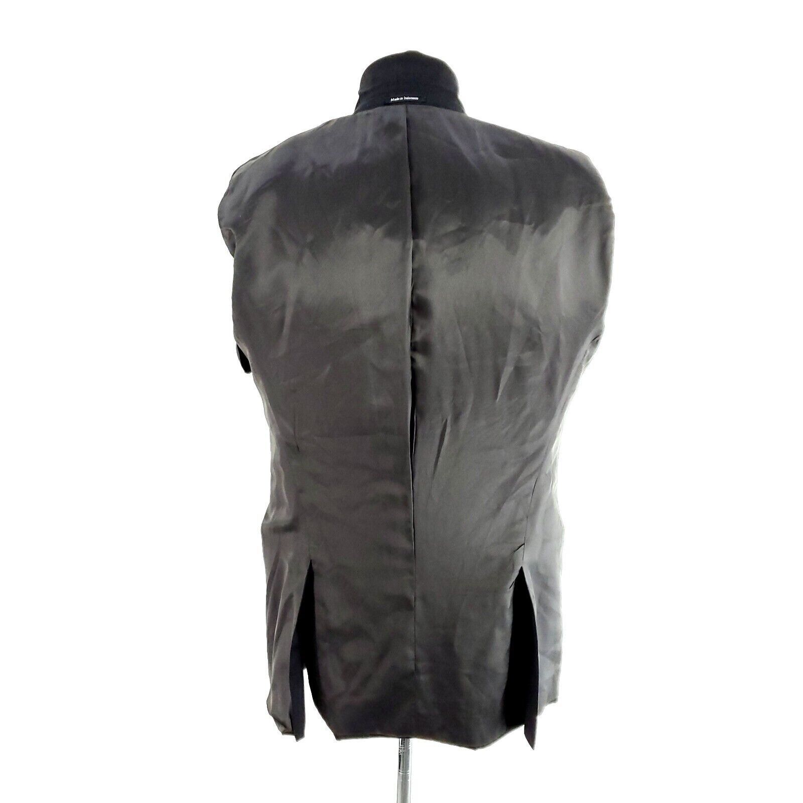 Pronto Uomo Pronto Uomo Platinum Wool 2 Button Blazer 38R Or Slim 40R Bl Size 38R - 10 Thumbnail