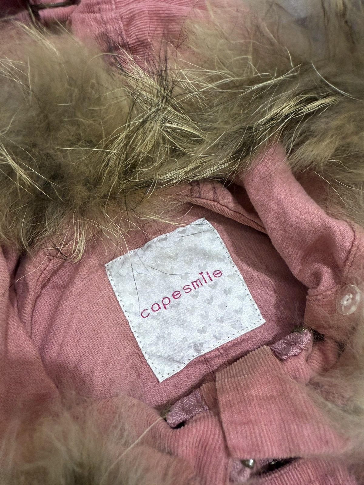 If Six Was Nine COPE SMILE IFSIX FUR HOODIE Size US M / EU 48-50 / 2 - 6 Thumbnail