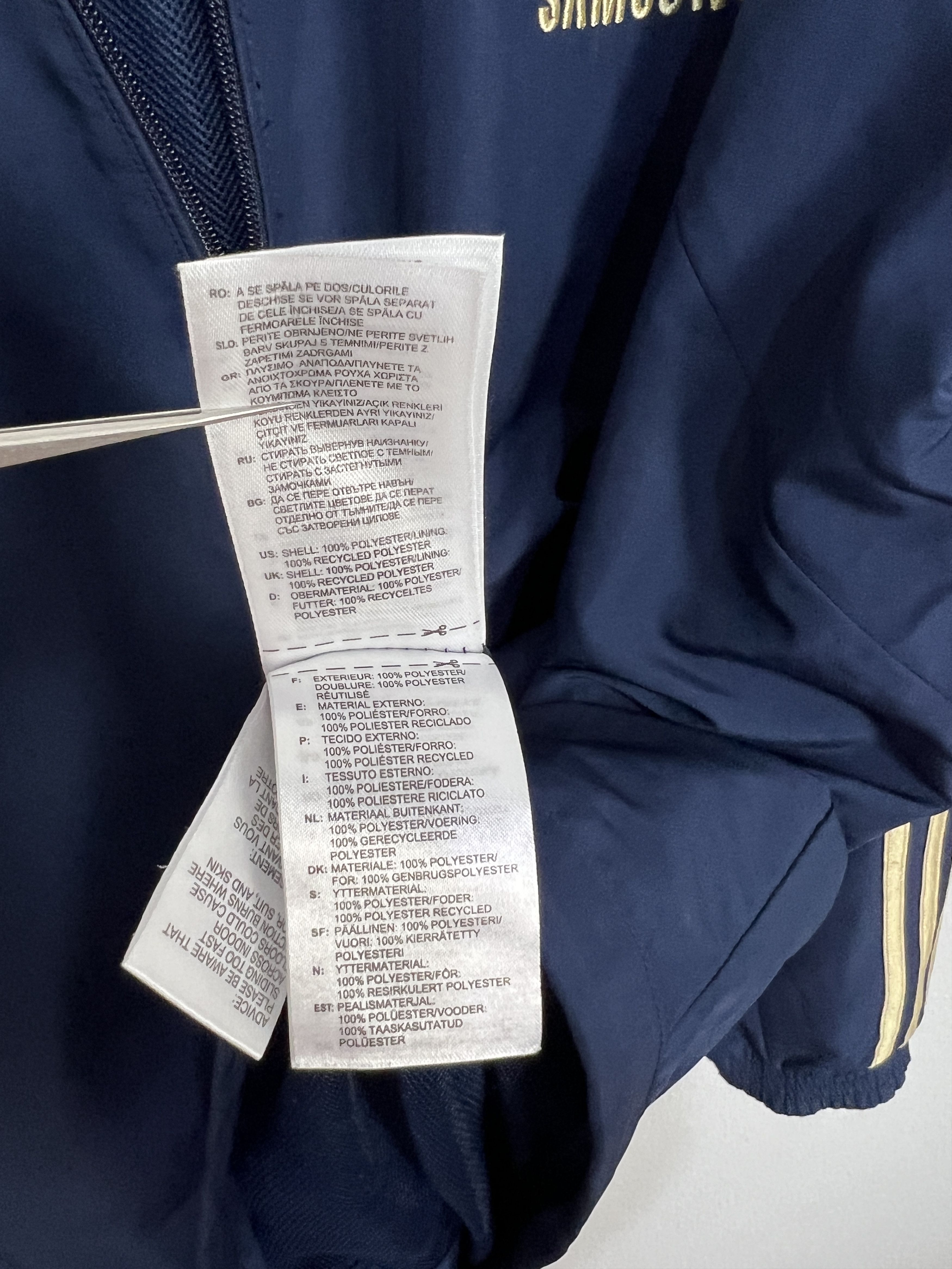 Adidas Vintage Adidas Blue Chelsea Football Jacket Soccer Mens Size US L / EU 52-54 / 3 - 13 Thumbnail
