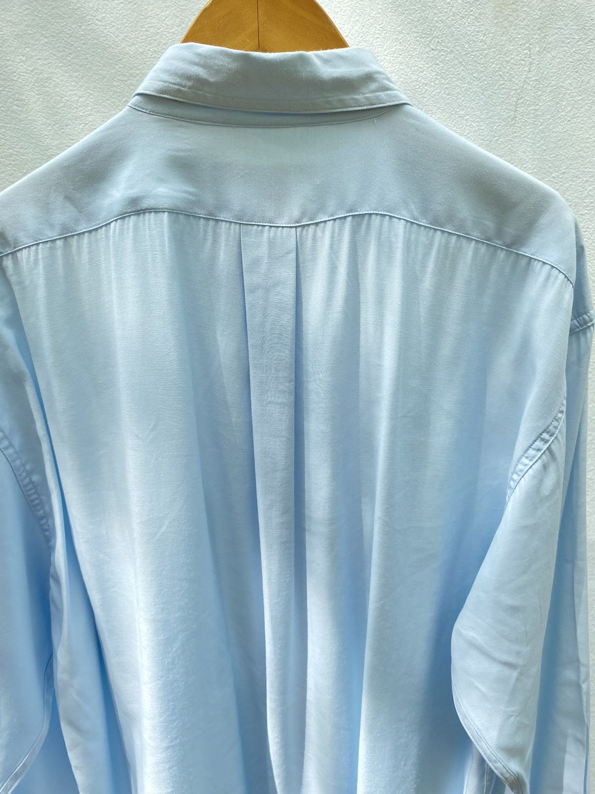 Emporio Armani Emporio Armani Light Blue Long-Sleeve Shirt Size US XS / EU 42 / 0 - 8 Thumbnail