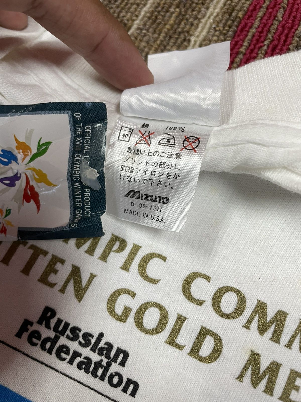Mizuno Mizuno Olympic Nagano 1998 WITH TAG Size US L / EU 52-54 / 3 - 4 Thumbnail
