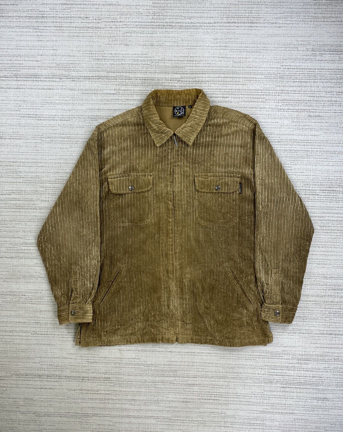 Maui and Sons × Vintage Vintage 90s Maui & Sons Made In Usa Corduroy Jacket Size US L / EU 52-54 / 3 - 1 Thumbnail