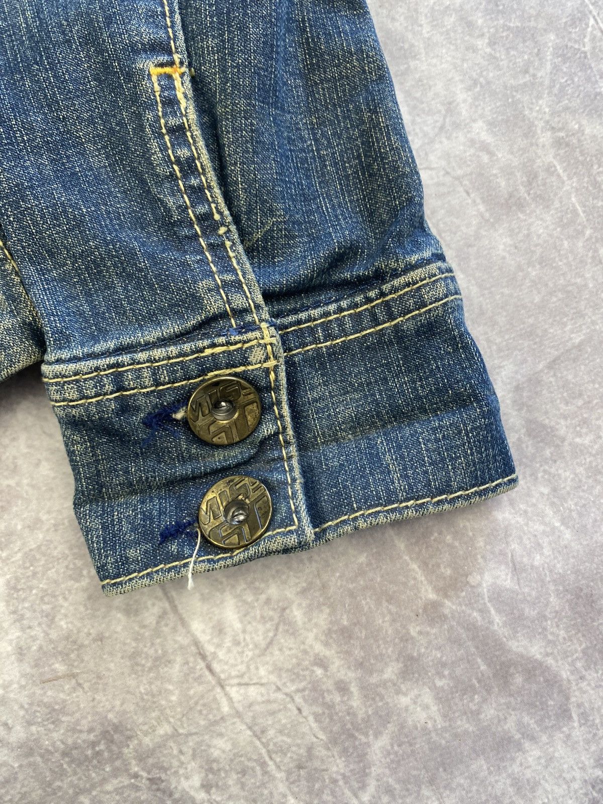 Miss Sixty Miss Sixty Distressed Denim Jacket Y2K Size S / US 4 / IT 40 - 5 Thumbnail