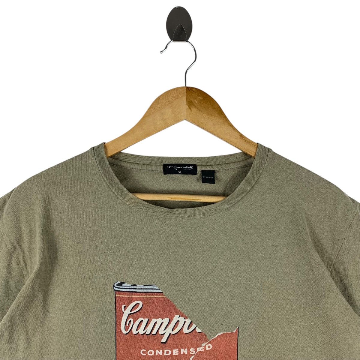 Andy Warhol Vintage Uniqlo x Andy Warhol Campbell's Soup Can Graphic Tee Size US XL / EU 56 / 4 - 2 Thumbnail