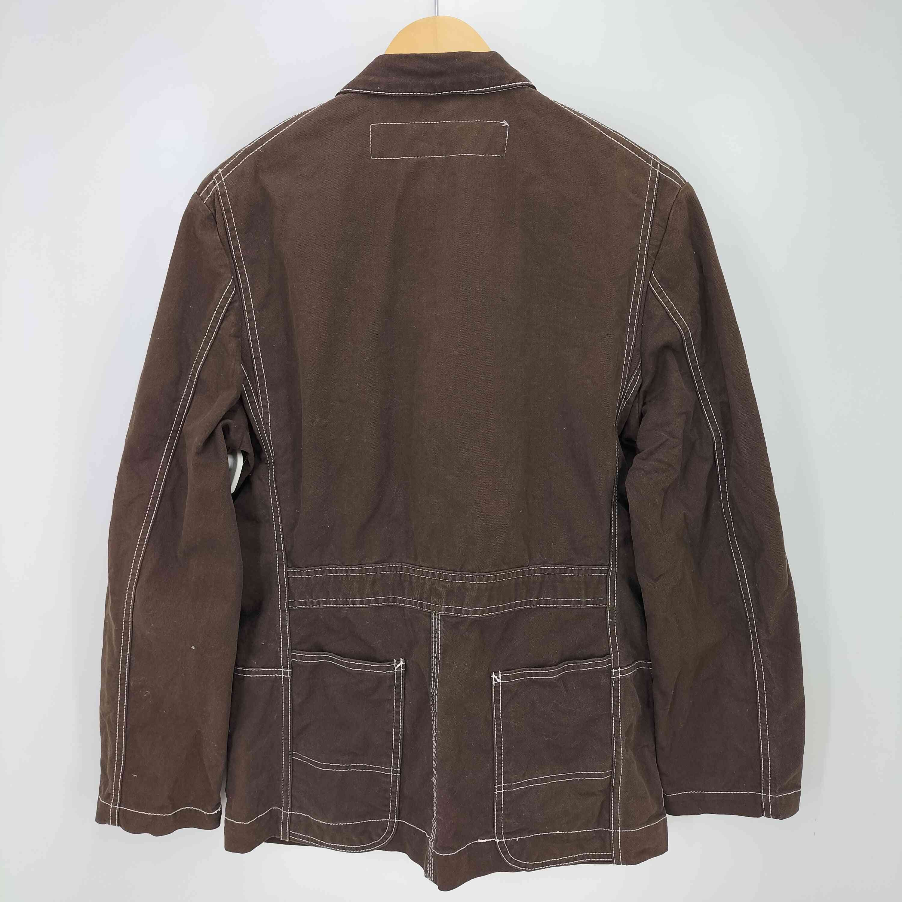 Comme des Garcons Jacket Reconstructed Garment-Dyed Coverall Size US XS / EU 42 / 0 - 2 Thumbnail