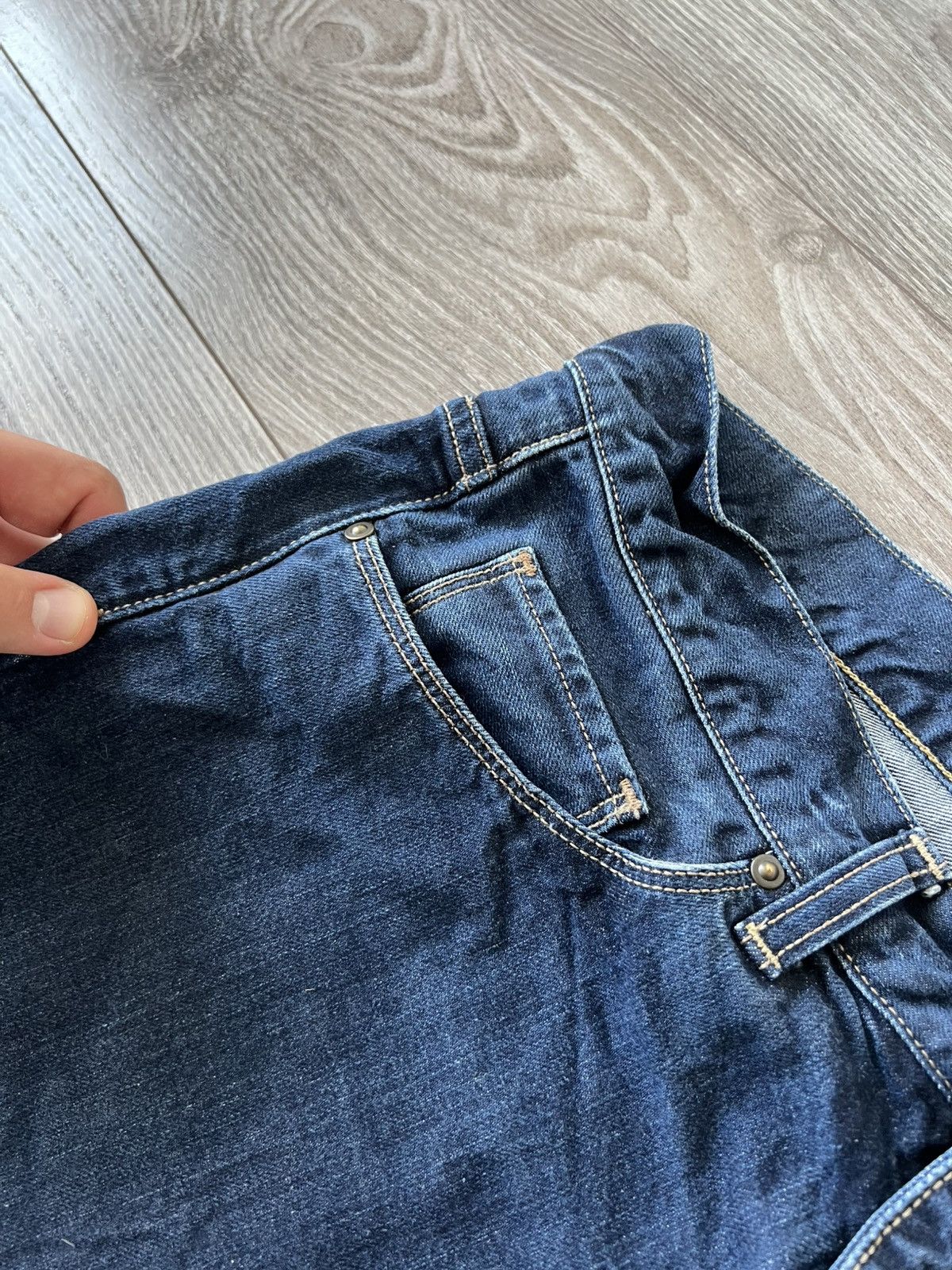 Carhartt Wip Carhartt WIP Blue Denim Selvage Vicious Pant Jeans Size US 32 / EU 48 - 13 Thumbnail