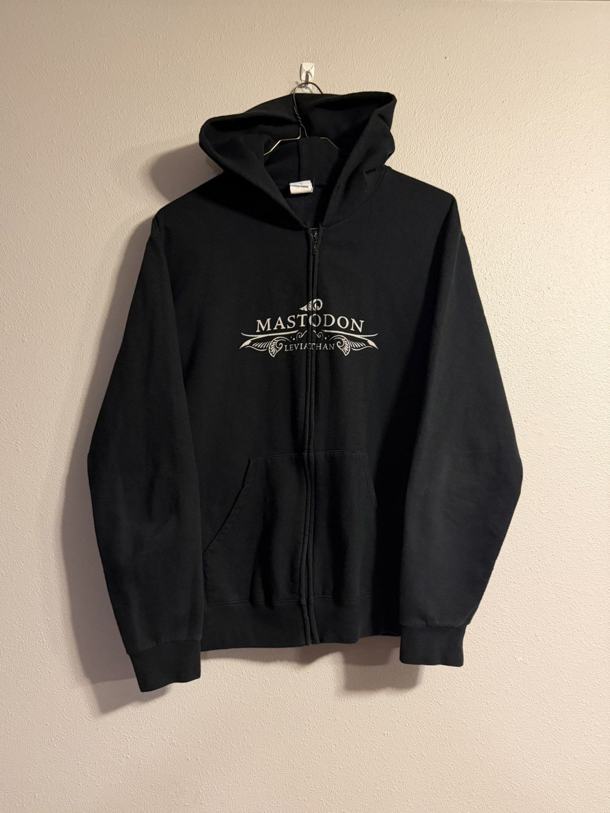 2012 mastodon leviathan metal band zip up hoodie
