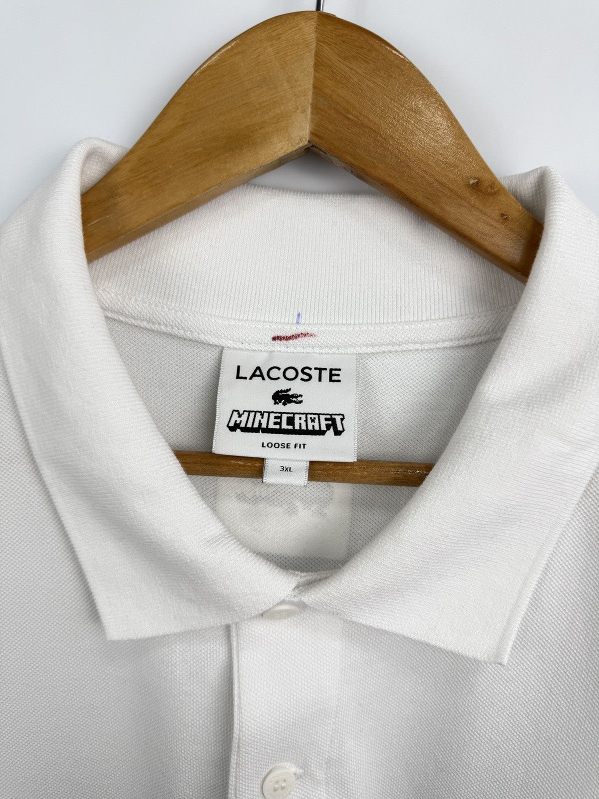 Lacoste 🇫🇷 Lacoste Minecraft Loose Fit Polo T-Shirt Made in France Size US XXL / EU 58 / 5 - 15 Thumbnail