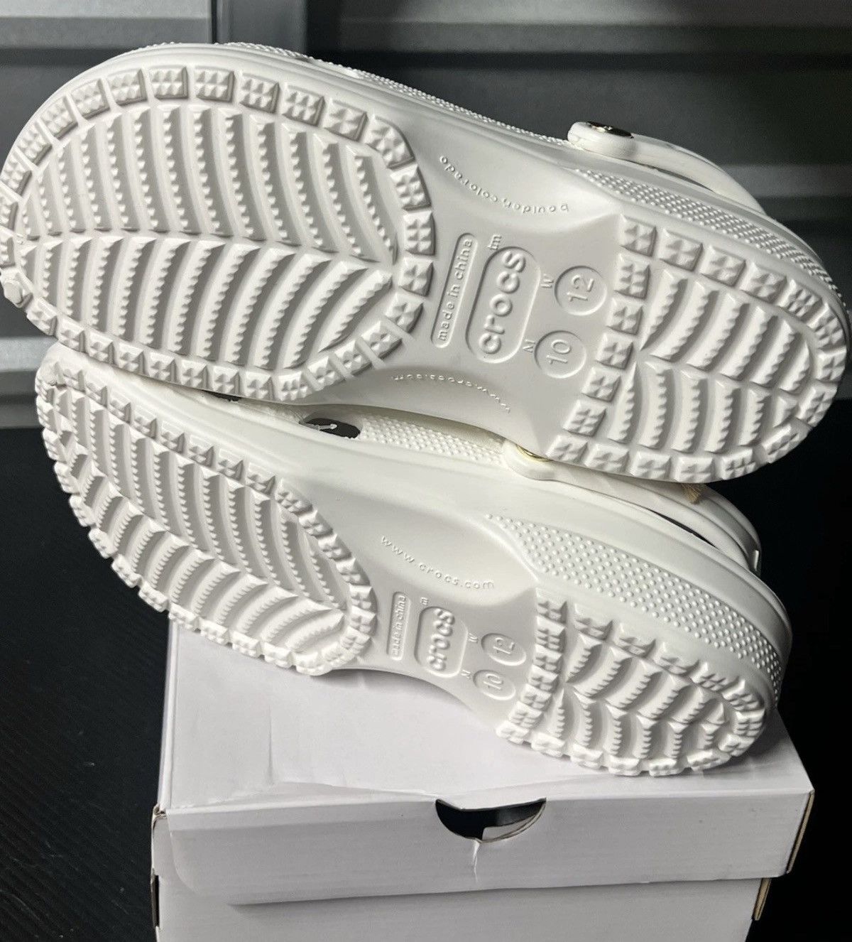 JJJJound JJJJound x Crocs Classic Clog White Size US 10 (M) - In Hand Size US 10 / EU 43 - 8 Thumbnail