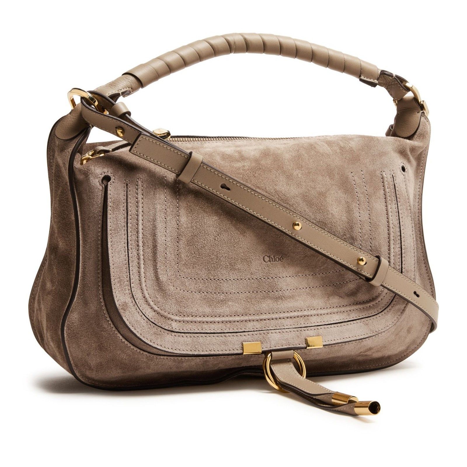Chloe Chloe Boyish Brown Soft Small Shoulder Bag New & Authentic Size ONE SIZE - 2 Thumbnail