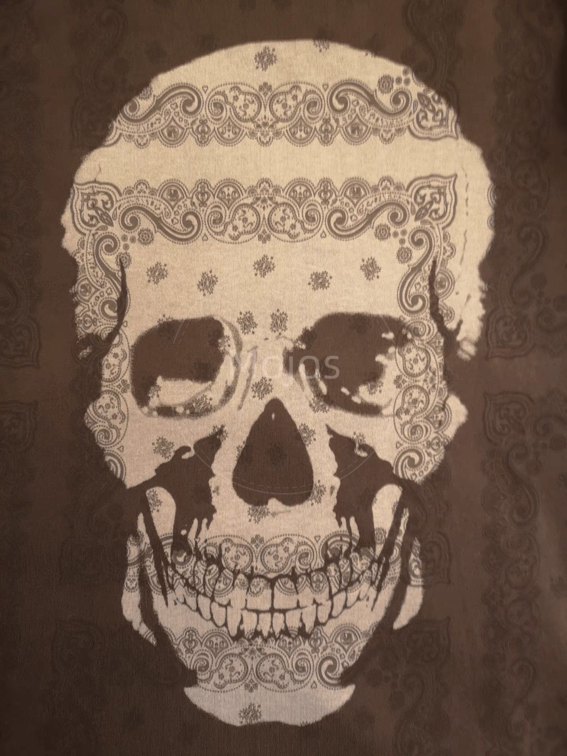 Number (N)ine Sz 3 Number Nine 07SS Skull Tee-2508 Size US L / EU 52-54 / 3 - 3 Thumbnail