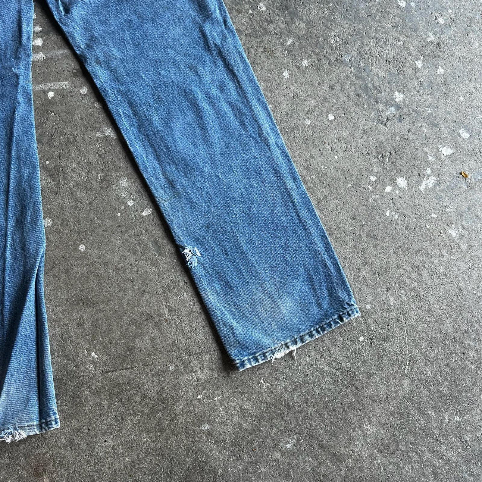 Carhartt × Vintage Carhartt denim blue jean double knee work carpenter pants Size US 30 / EU 46 - 10 Thumbnail