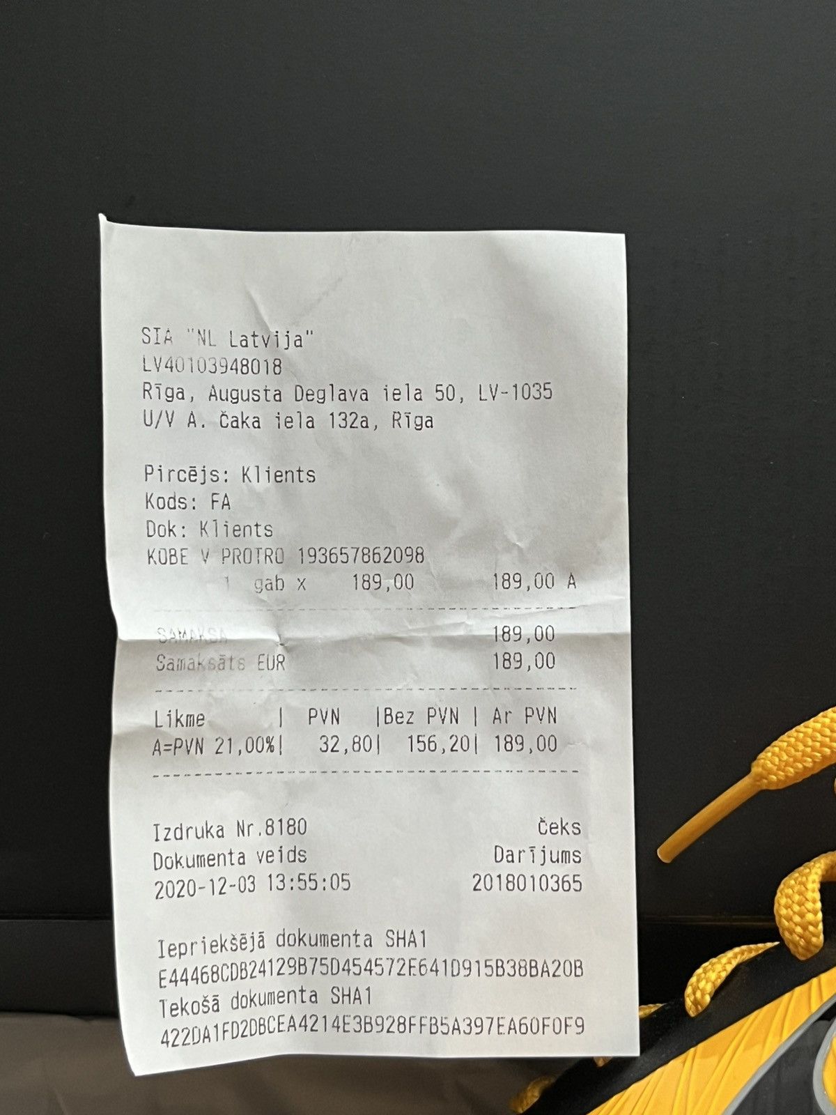 Nike Nike Kobe 5 Protro “Bruce Lee” – Size US 12 Size US 12 / EU 45 - 6 Thumbnail