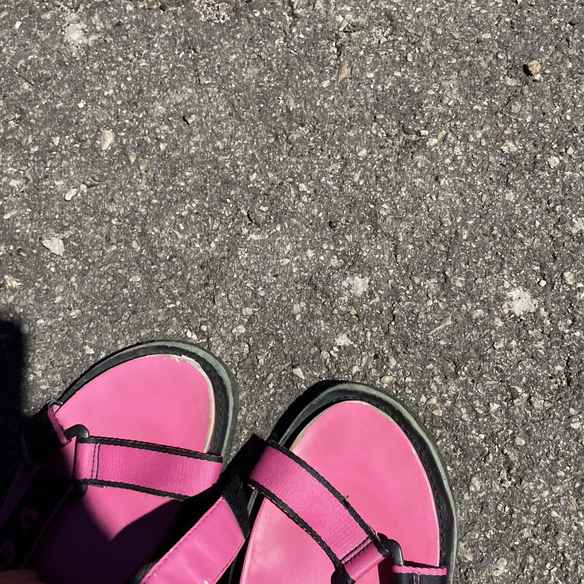 Diesel Diesel S Paradyce FS Sandals y2k pink black y2k shoes slip Size US 10 / IT 40 - 6 Thumbnail