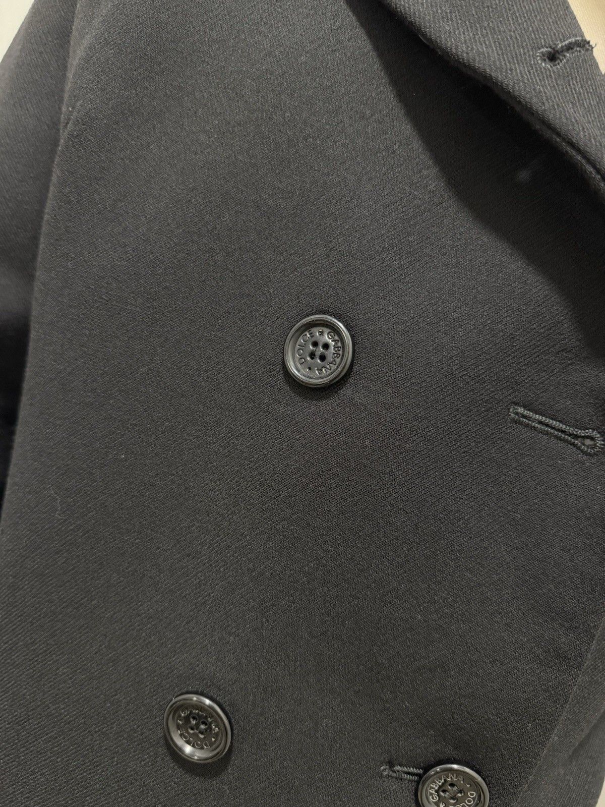 Dolce & Gabbana DDP Dolce & Gabbana Coat Wool Vintage Blazer jacket buttons Size M / US 6-8 / IT 42-44 - 10 Thumbnail