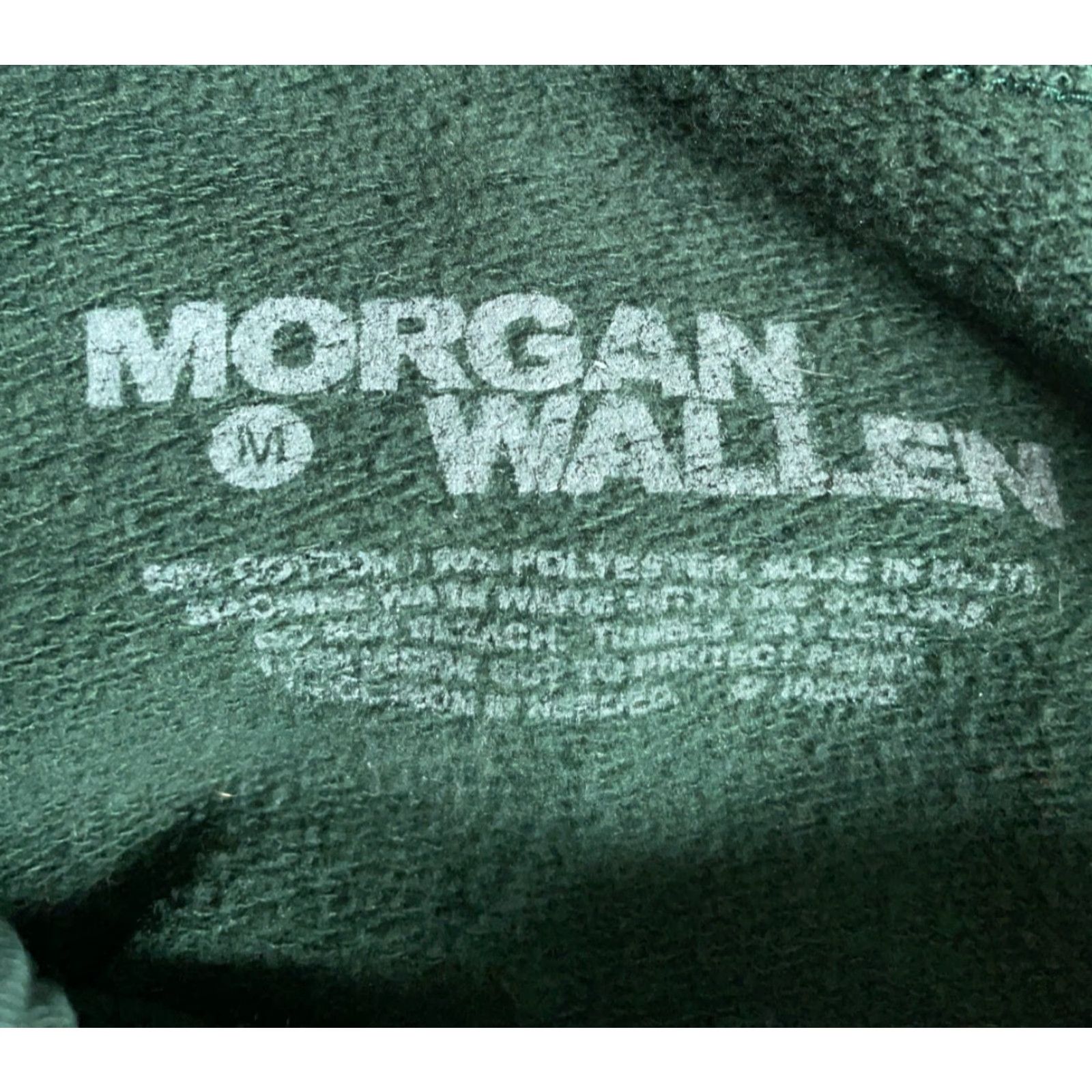 Vintage Morgan Wallen Hoodie Adult Medium One Night at Time Official Tour Sweatshirt Size US M / EU 48-50 / 2 - 3 Thumbnail