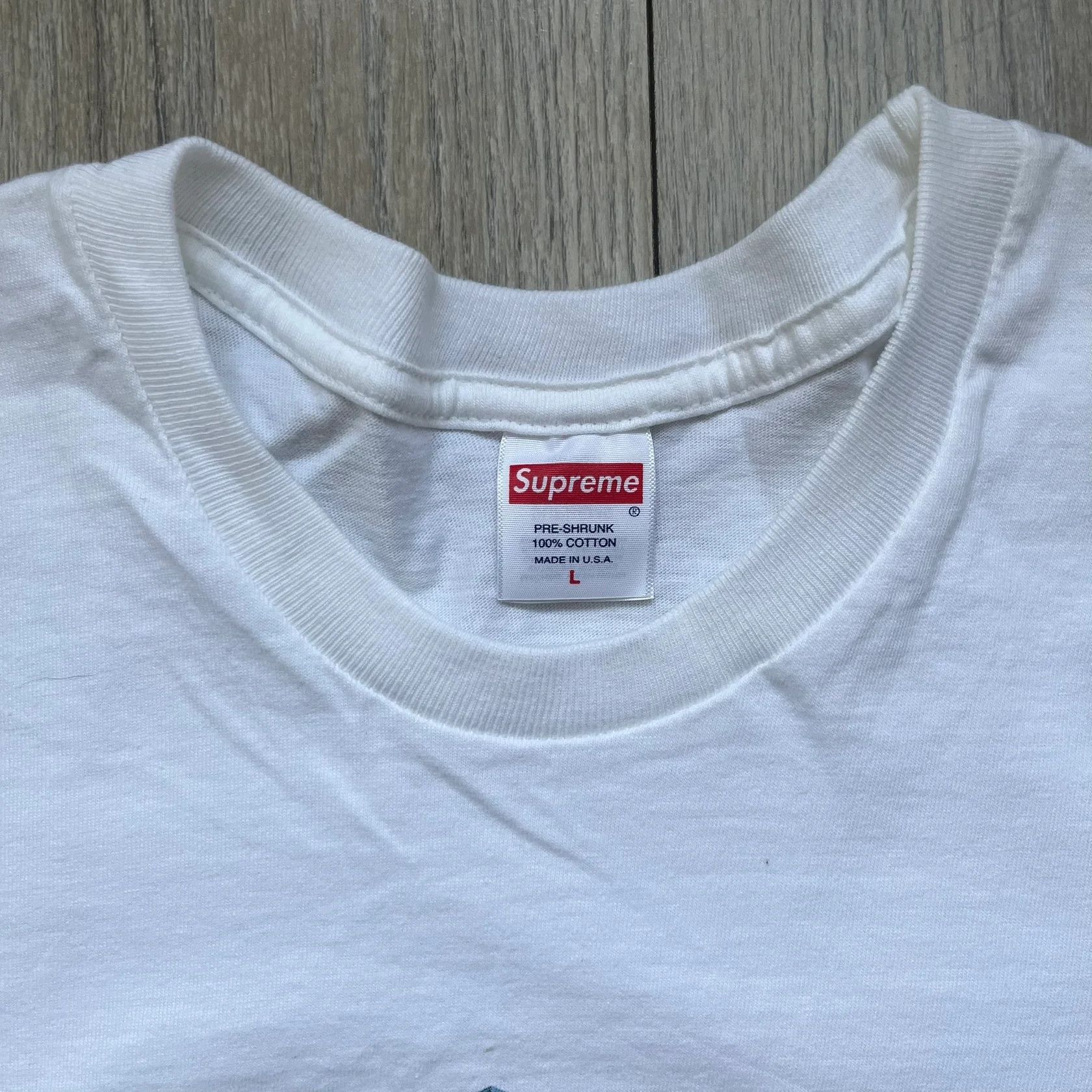 Supreme Supreme 30th Anniversary SS24 First Tee Size US L / EU 52-54 / 3 - 5 Thumbnail