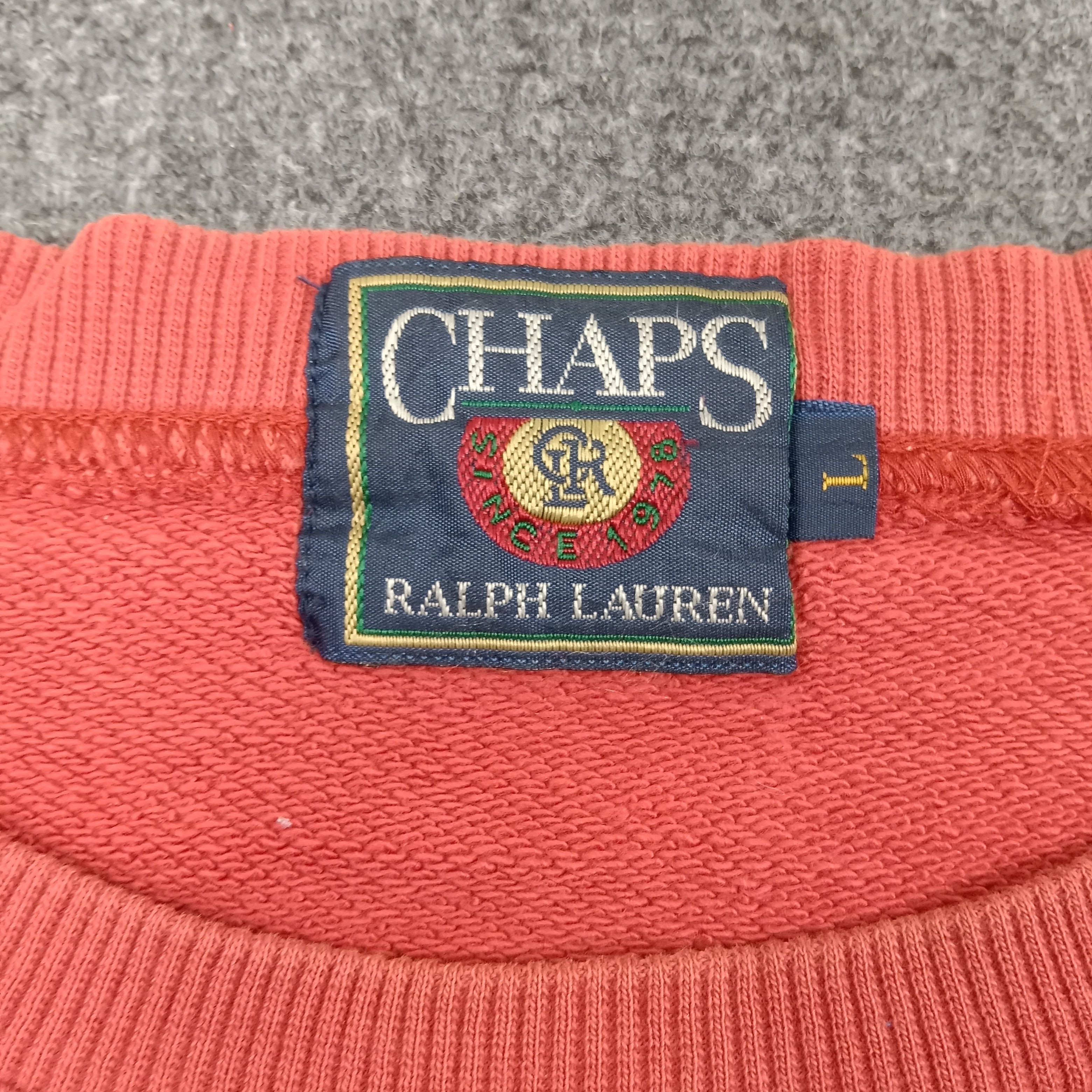 Polo Ralph Lauren CRL Chaps Ralph Lauren American Brand Sweatshirt C237N19 Size US XL / EU 56 / 4 - 4 Thumbnail