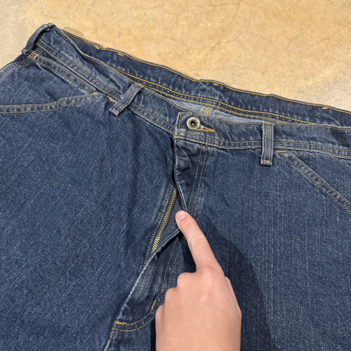 Polo Ralph Lauren 2000s Polo Jeans Co Baggy Carpenter Jorts Ralph Lauren Y2K Size US 38 / EU 54 - 6 Thumbnail