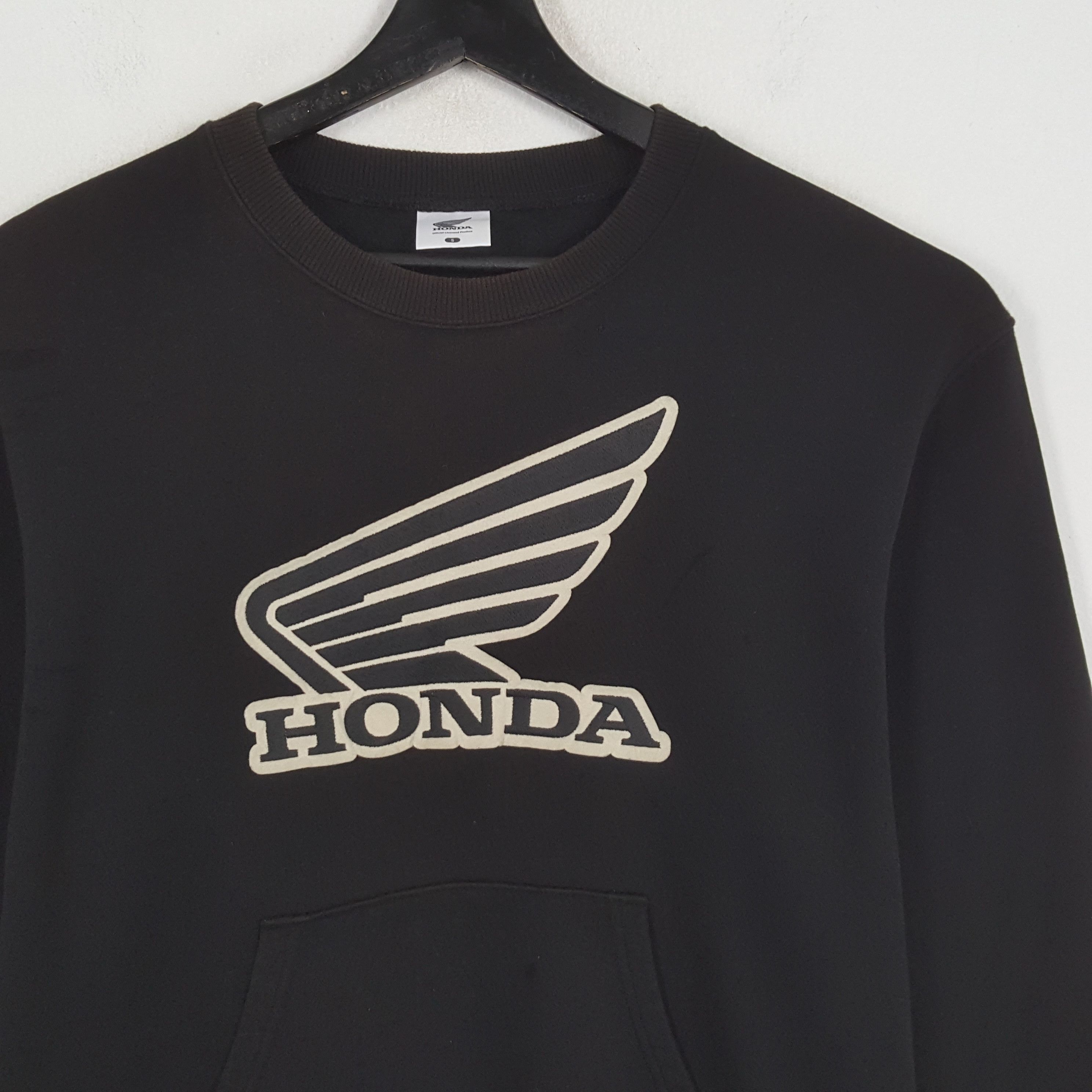 Honda × Vintage HONDA Japanese Motorsports Logo Design Sweatshirt Size US M / EU 48-50 / 2 - 2 Thumbnail