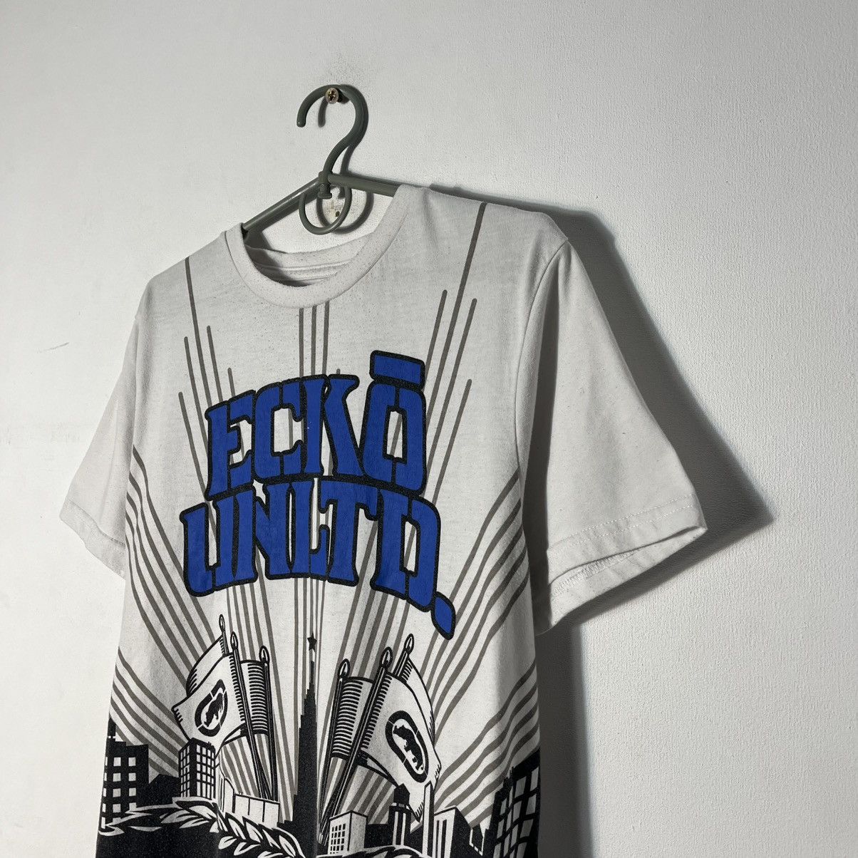 Ecko Unltd. Vintage Ecko Unltd T Shirt Big Logo Baggy Y2K Avantgarde 90s Size US M / EU 48-50 / 2 - 2 Thumbnail