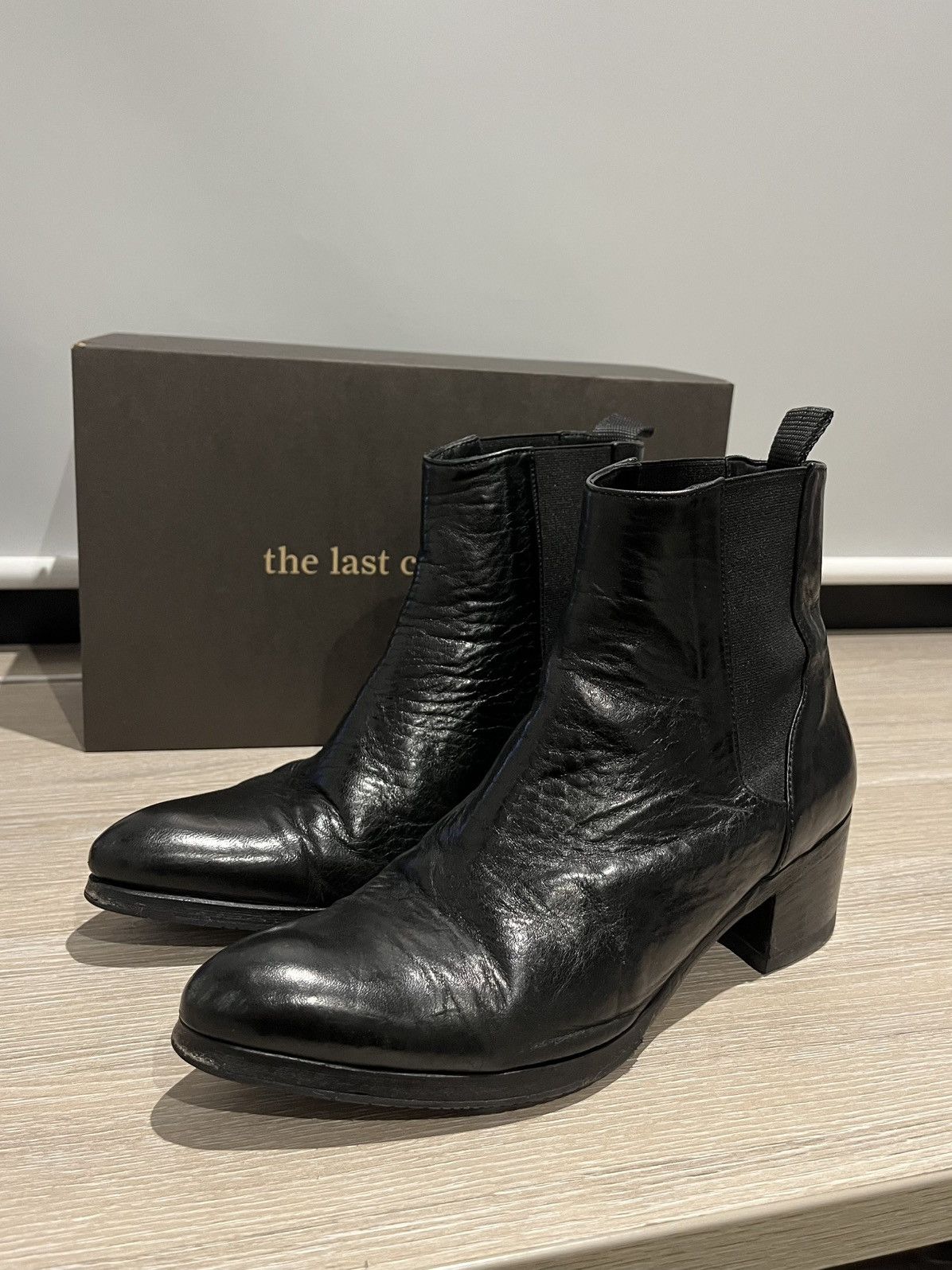 The Last Conspiracy The Last Conspiracy black leather ankle boots Size US 8.5 / IT 38.5 - 1 Thumbnail