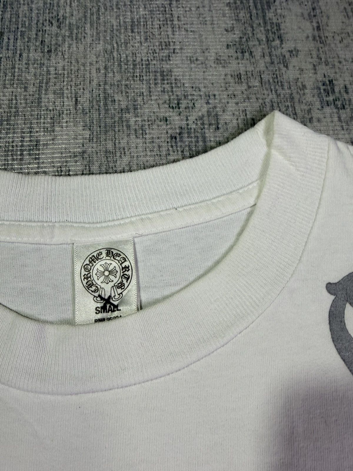 Chrome Hearts RARE! 2010s SILVER Print Cemetery Graveyard Cross Size US S / EU 44-46 / 1 - 9 Thumbnail