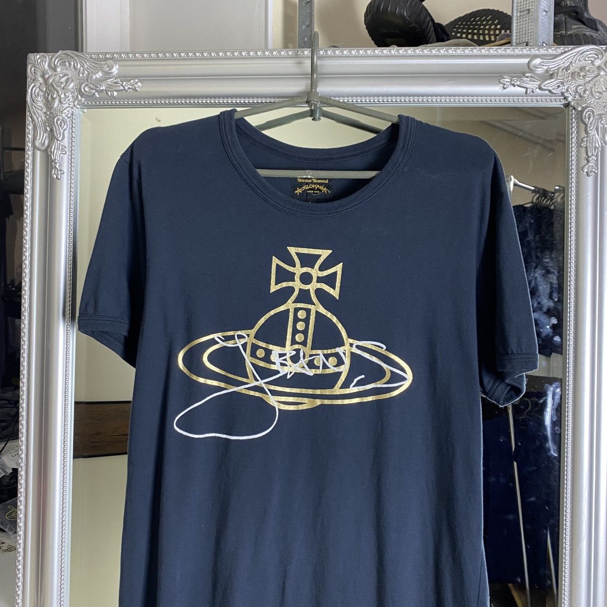 Vivienne Westwood VIVIENNE WESTWOOD T-SHIRT BIG LOGO GRAPHIC DESIGN Size US L / EU 52-54 / 3 - 2 Thumbnail