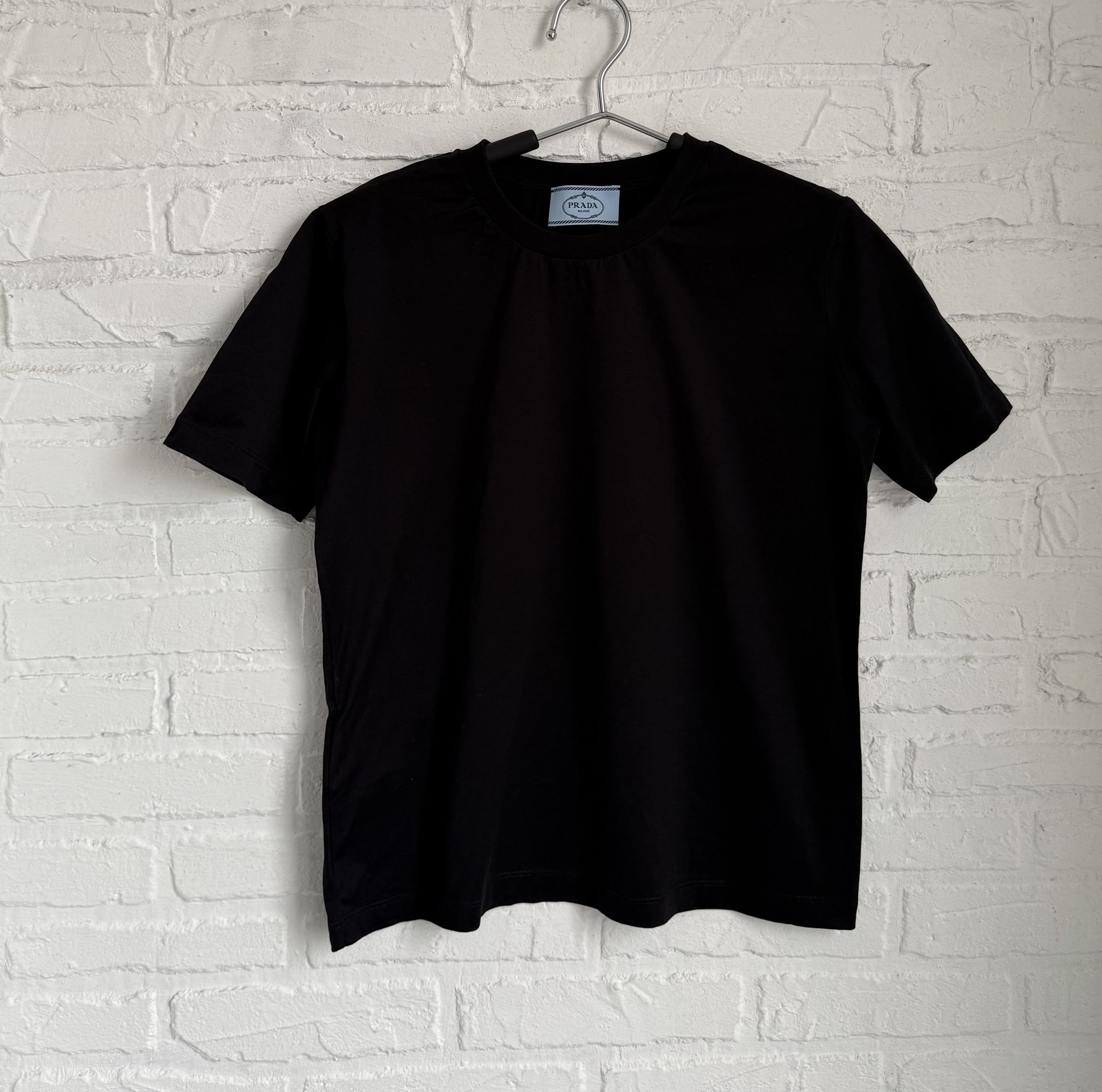 Prada Prada black t-shirt Size M / US 6-8 / IT 42-44 - 1 Thumbnail