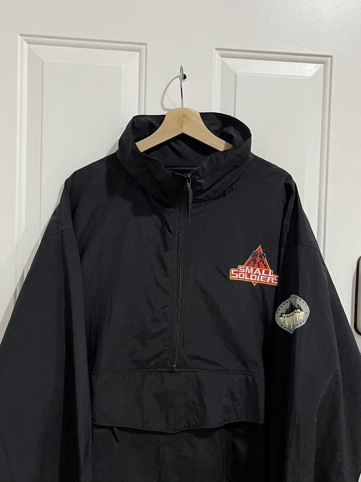 Vintage 90s Small Soldiers Movie Promo Backpack Jacket 1998
