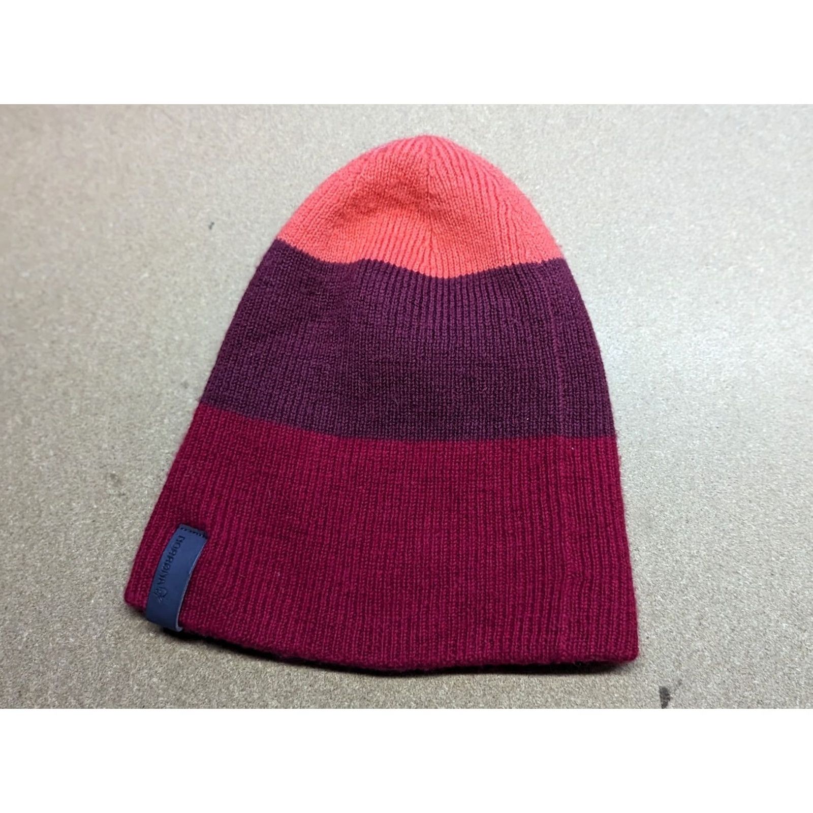 Vintage Norrona Beanie Hat Striped Mid Weight 100% Merino Wool One Size Jester Red Unisex Adults Knit Thermal Water Resistant Mens Womens Size ONE SIZE - 2 Thumbnail