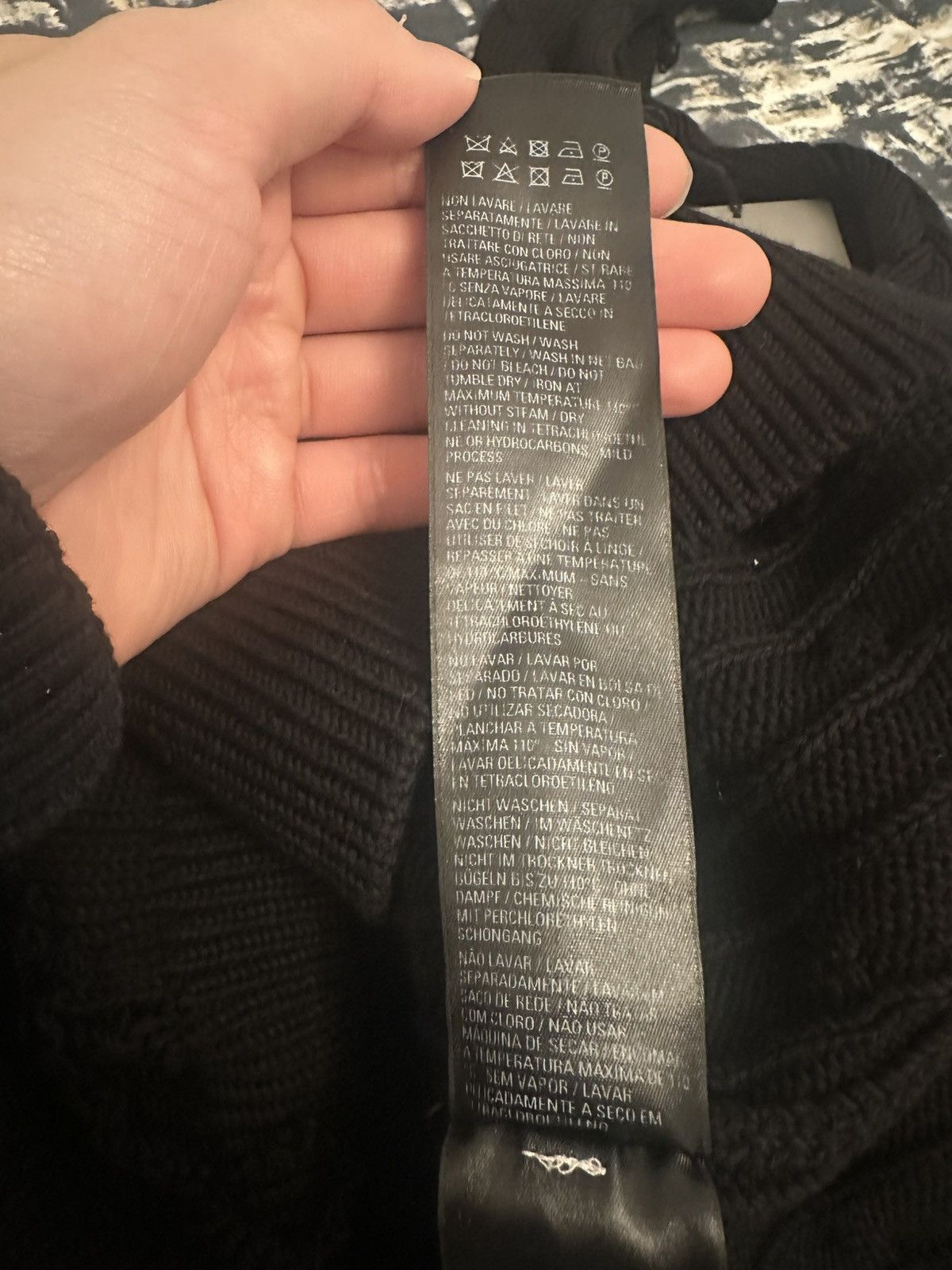 Balenciaga Balenciaga Distressed/destroyed Turtleneck Cable knit Size US S / EU 44-46 / 1 - 8 Thumbnail