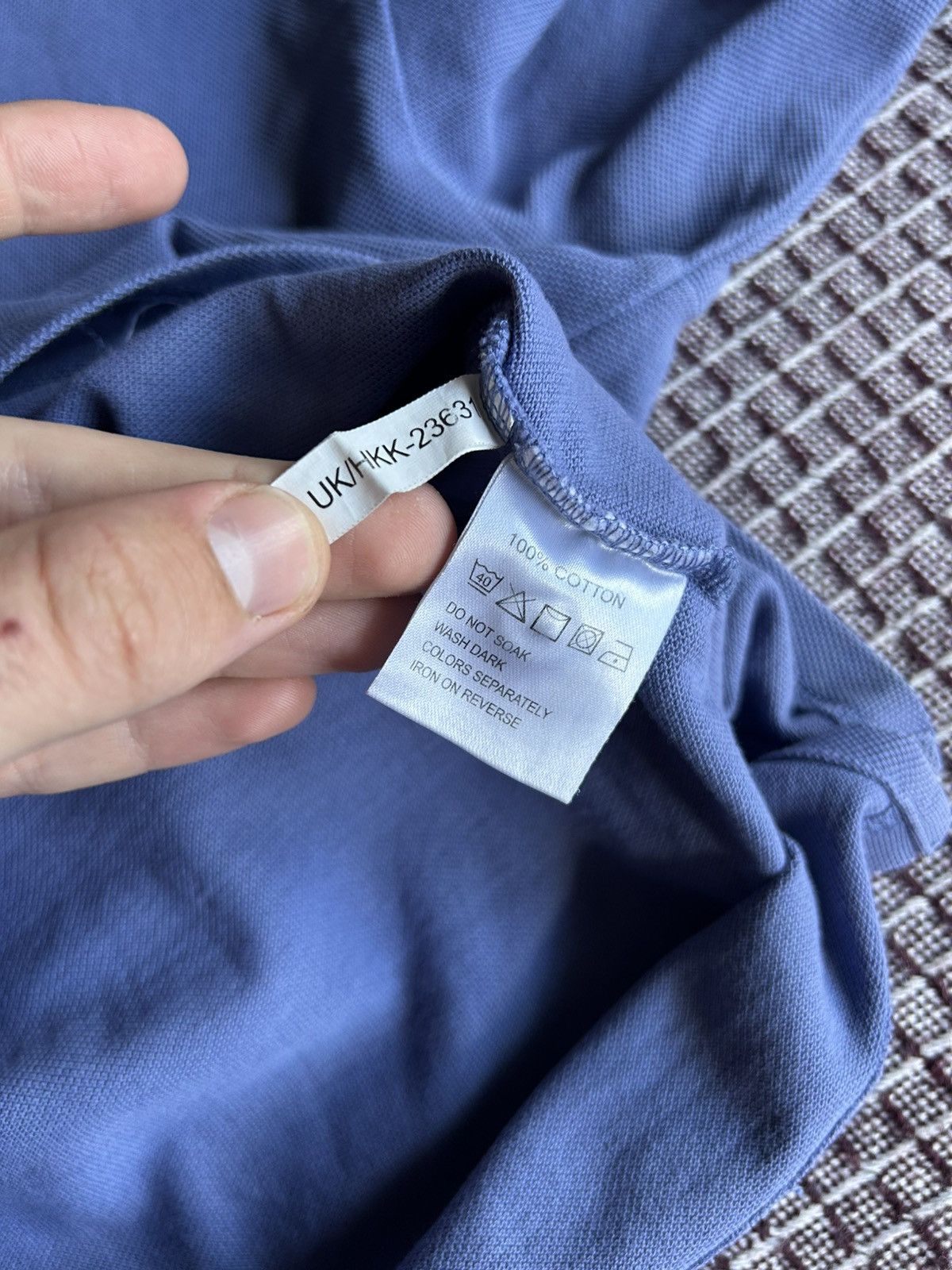Yves Saint Laurent Yves Saint Laurent Polo T-shirt Luxury Item Faded Sz XL Size US XL / EU 56 / 4 - 8 Thumbnail