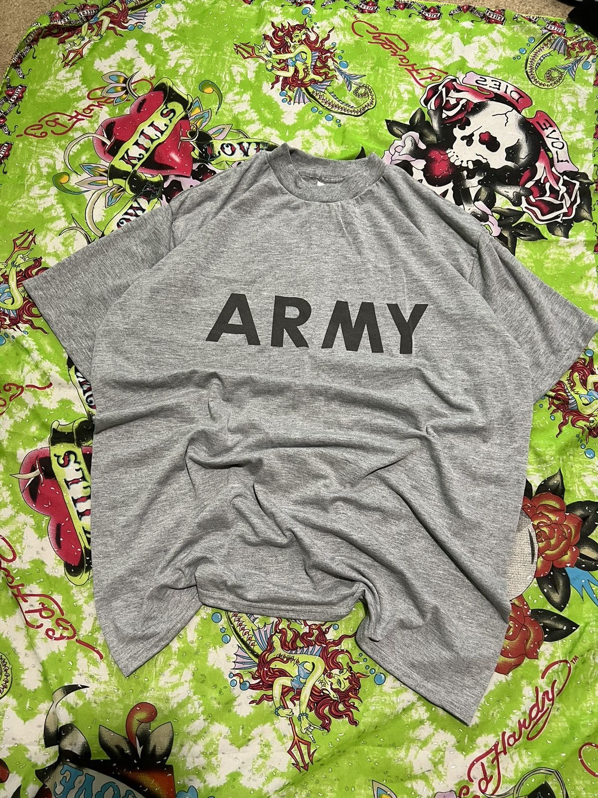 Vintage Vintage 90s Essential US Army Military Uniform Spellout Size US L / EU 52-54 / 3 - 1 Thumbnail