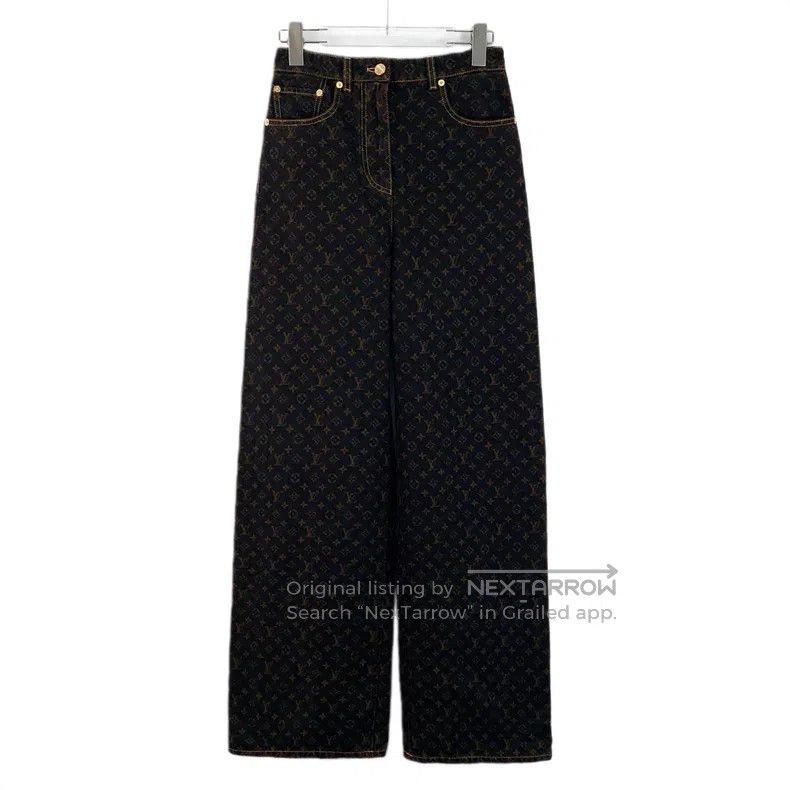 Louis Vuitton Louis Vuitton 25 color-block logo full-print cotton casual Size US 34 / EU 50 - 1 Thumbnail