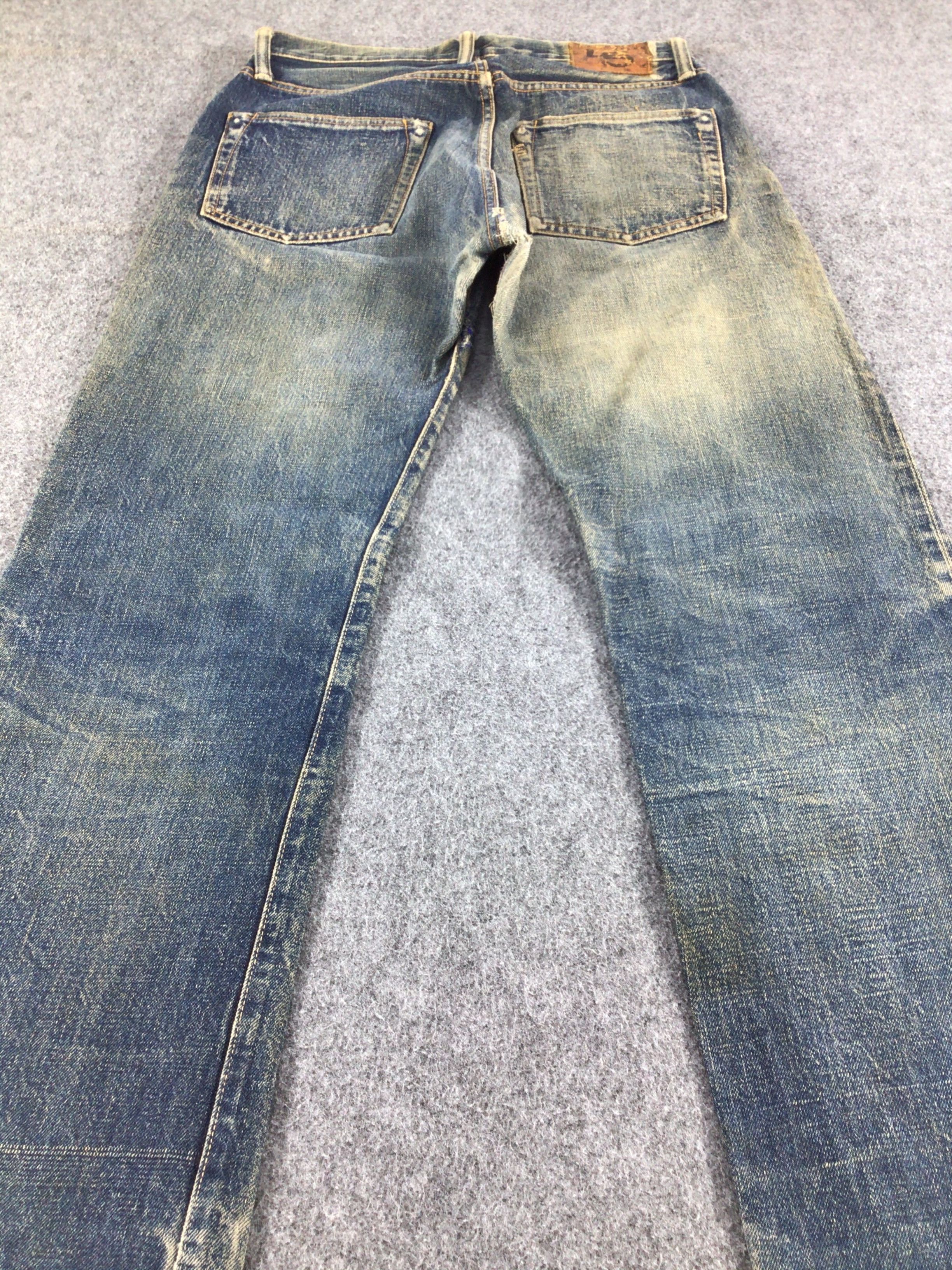 Vintage Vintage Japanese L5 Redline Jeans-J679 Size US 29 - 4 Thumbnail