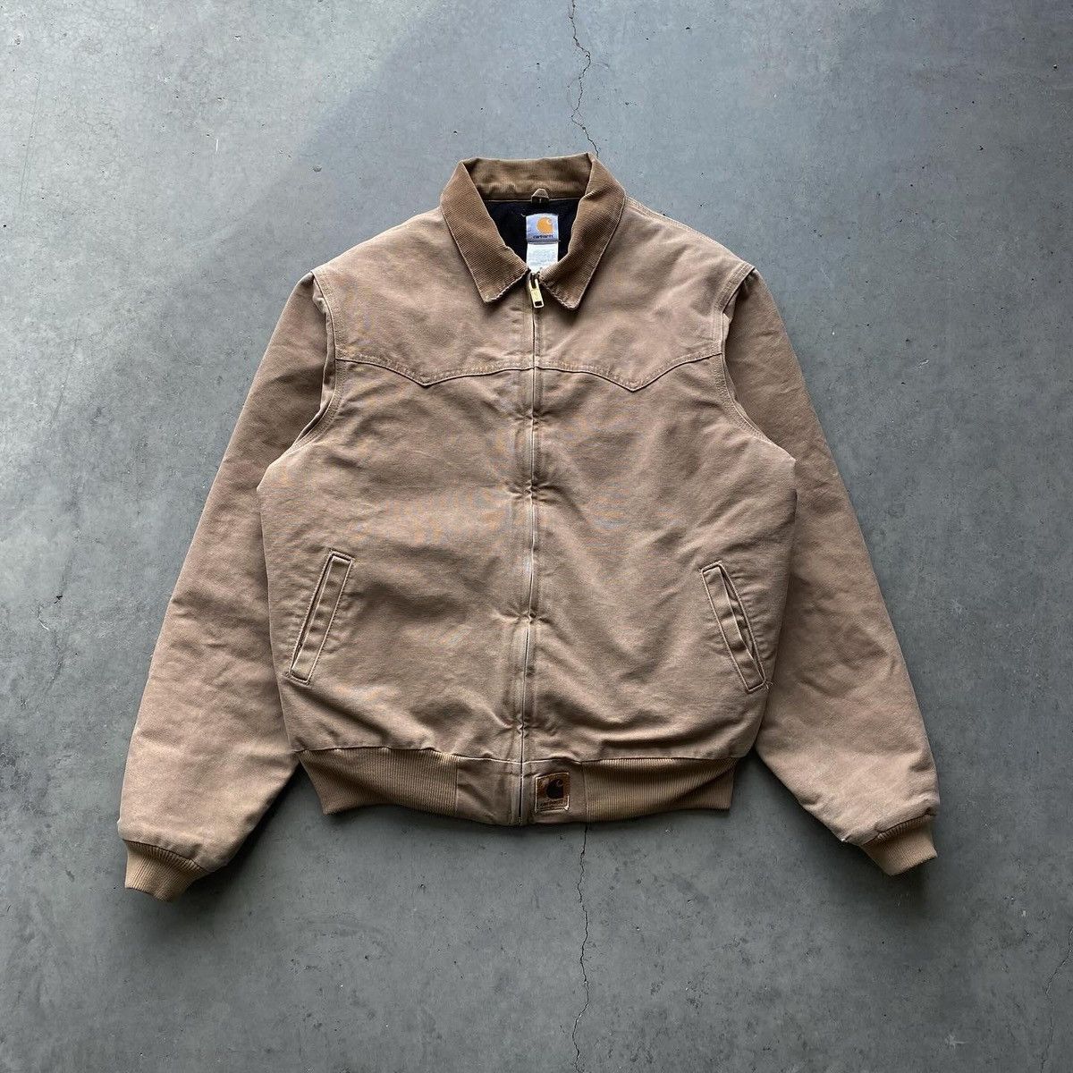 Carhartt Vintage Carhartt Santa Fe Jacket Workwear 90s Duck Canvas XL Size US XL / EU 56 / 4 - 1 Thumbnail