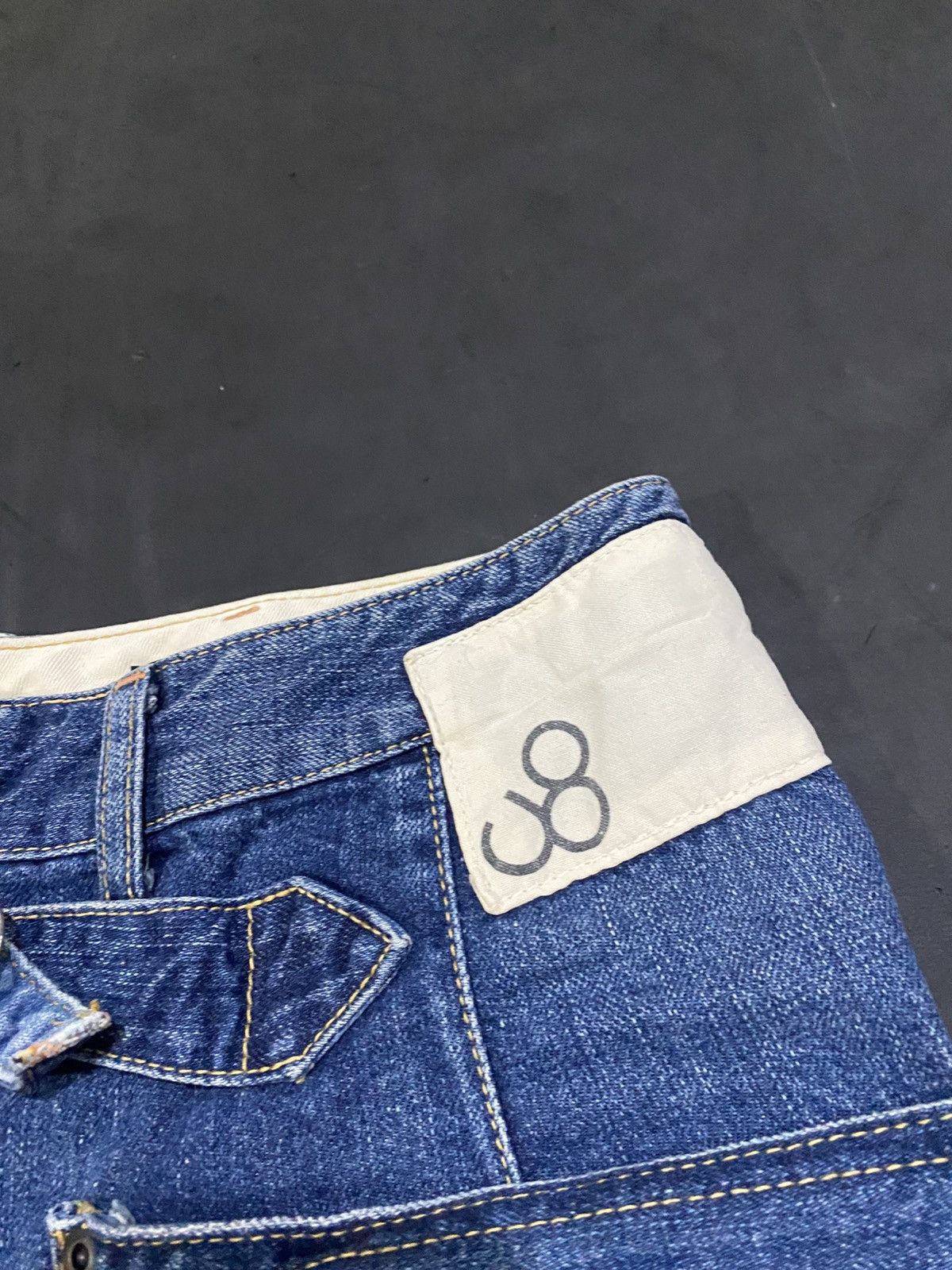 Johnbull 💸BINDINGOFFER💸Johnbull Buckel Short Jeans Pants Size US 27 - 6 Thumbnail