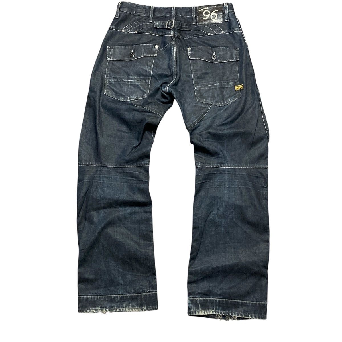 G-Star Opium double knee g star jeans Size 34" / US 12 / IT 48 - 2 Thumbnail